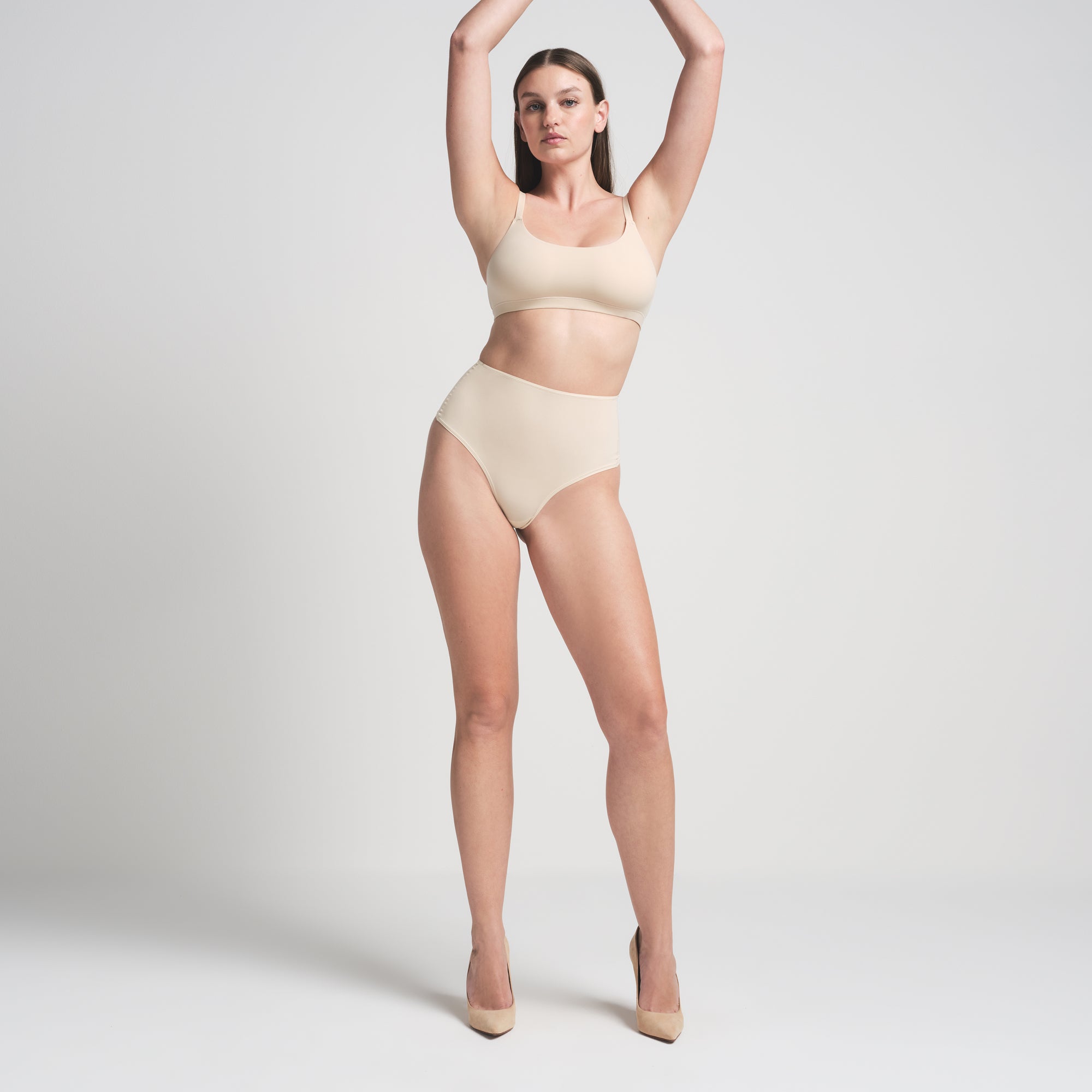 FITS EVERYBODY HIGH-WAISTED THONG | SAND thumbnail 2