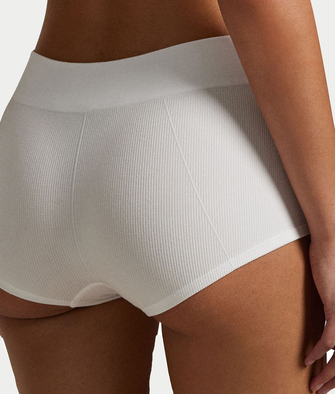 Ribbed Seamless Boyshort thumbnail 3