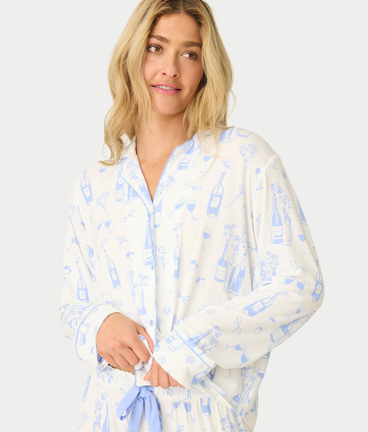 Parisian Dreams Modal Knit Long Sleeve Top