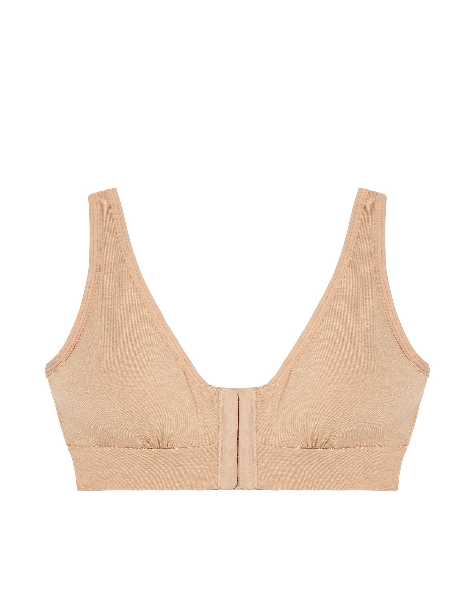 Rora Pocketed Front Close Bralette