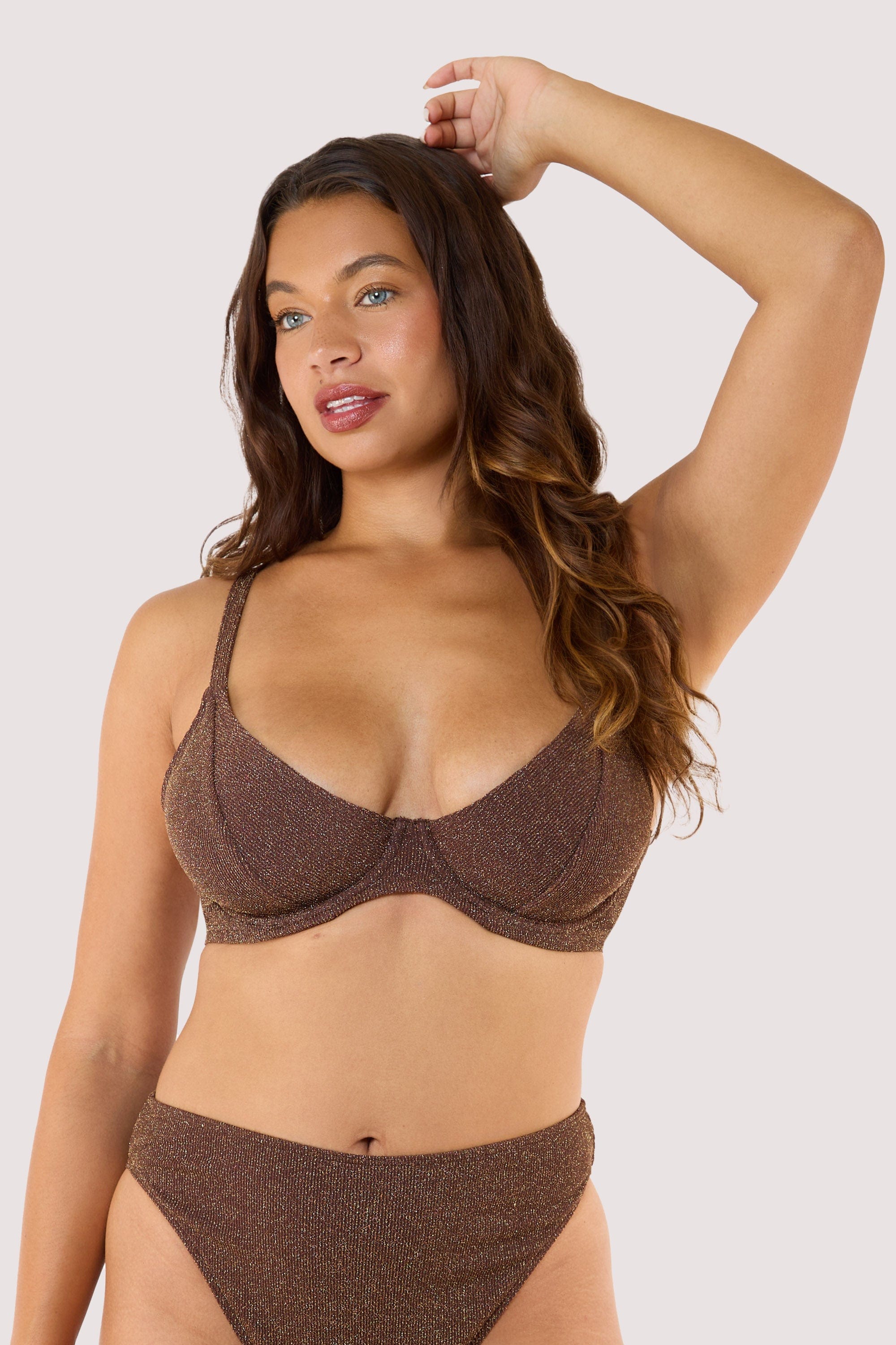 Amber Bronze Underwired Bikini thumbnail 2