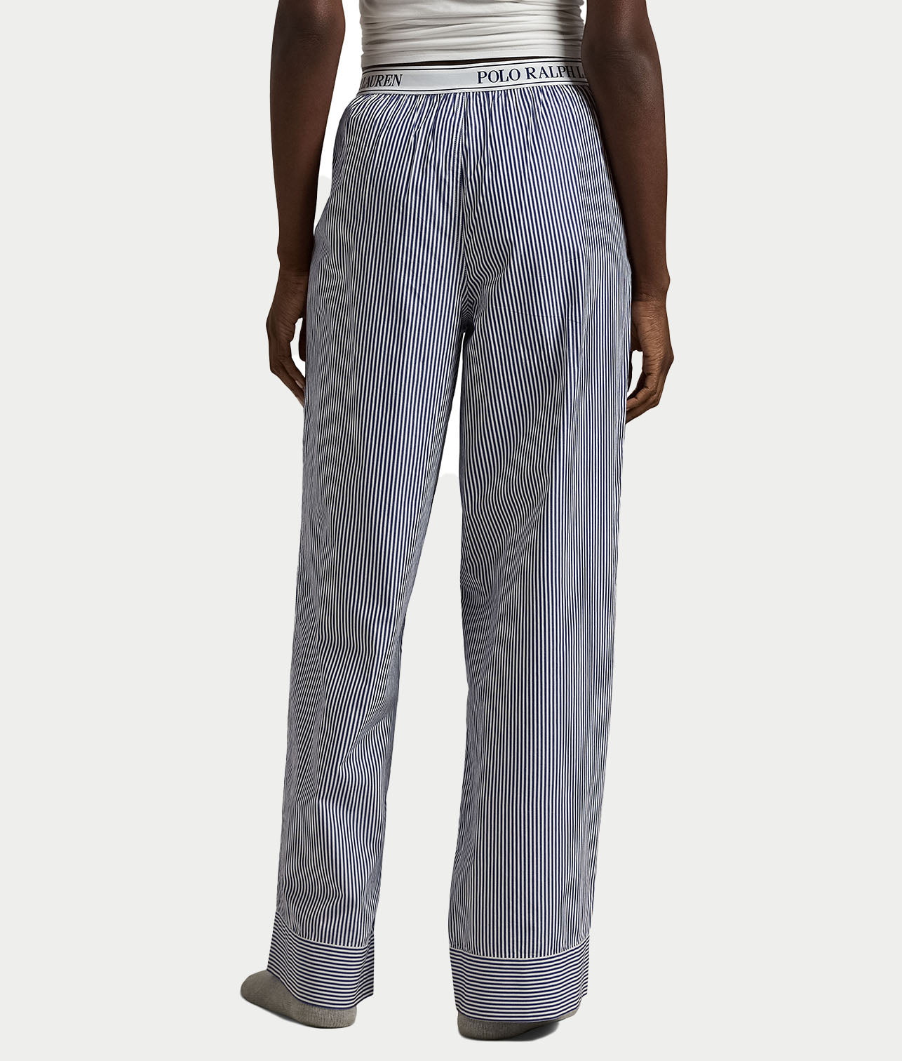 Woven Striped Pajama Pants thumbnail 2