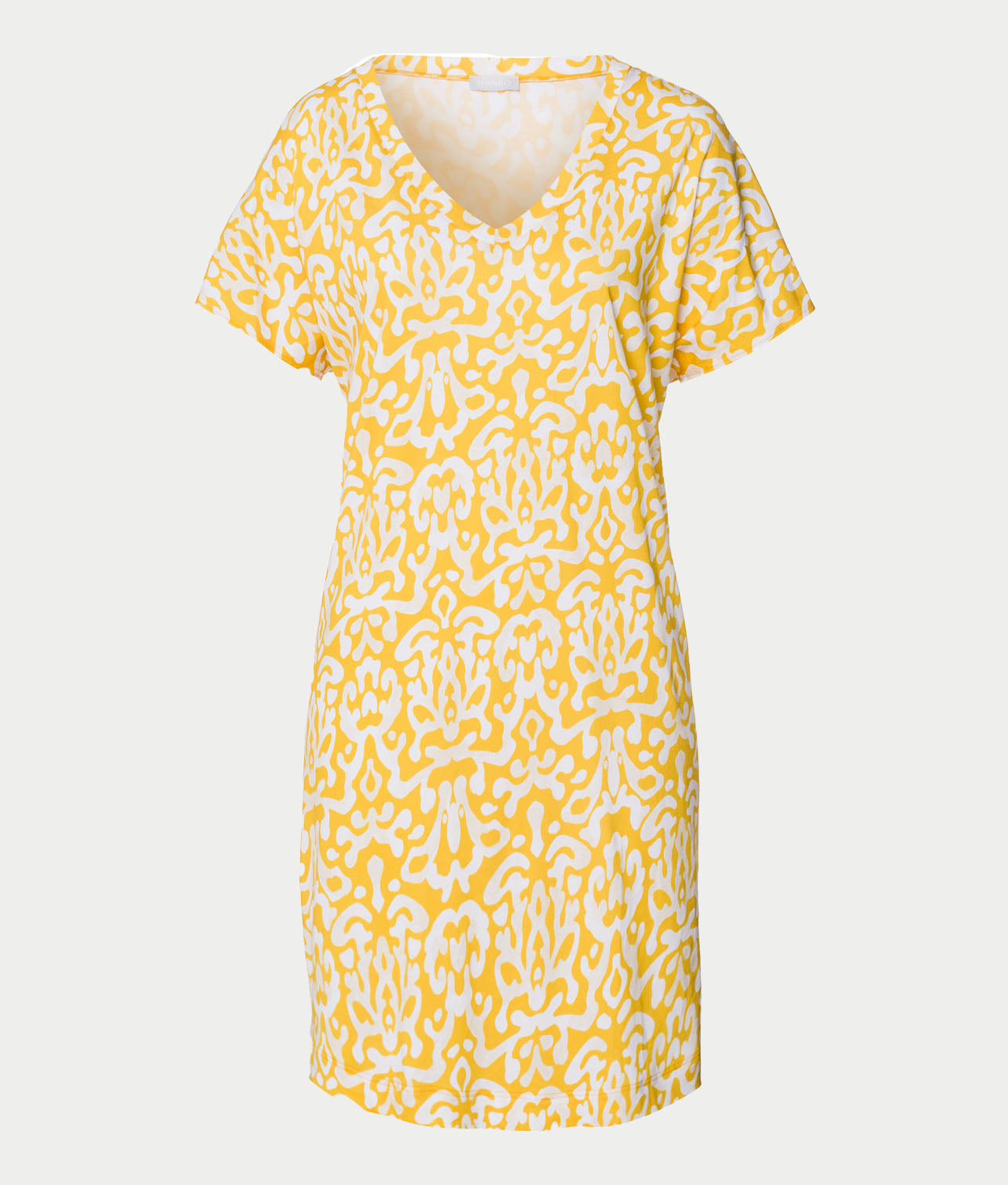 Sleep and Lounge V-Neck Cotton And TENCEL™ Nightgown thumbnail 3
