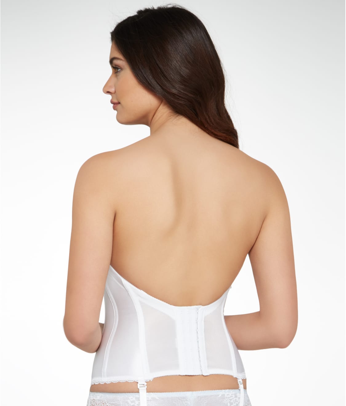 Strapless Plunge Backless Bustier thumbnail 2
