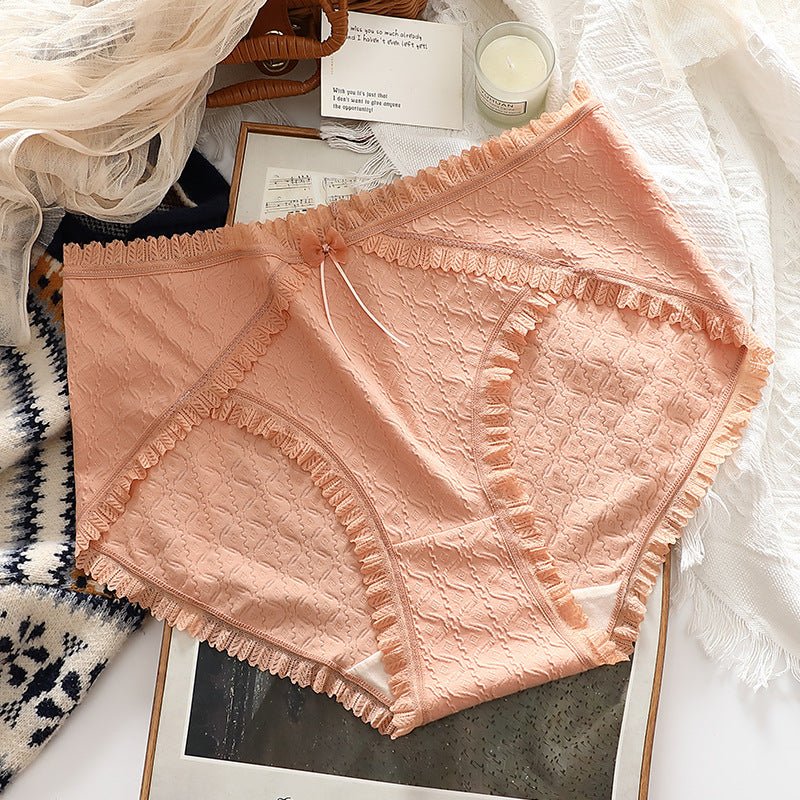 Mulberry Silk High Elastic Plus Size Women's Cotton Underwear thumbnail 2