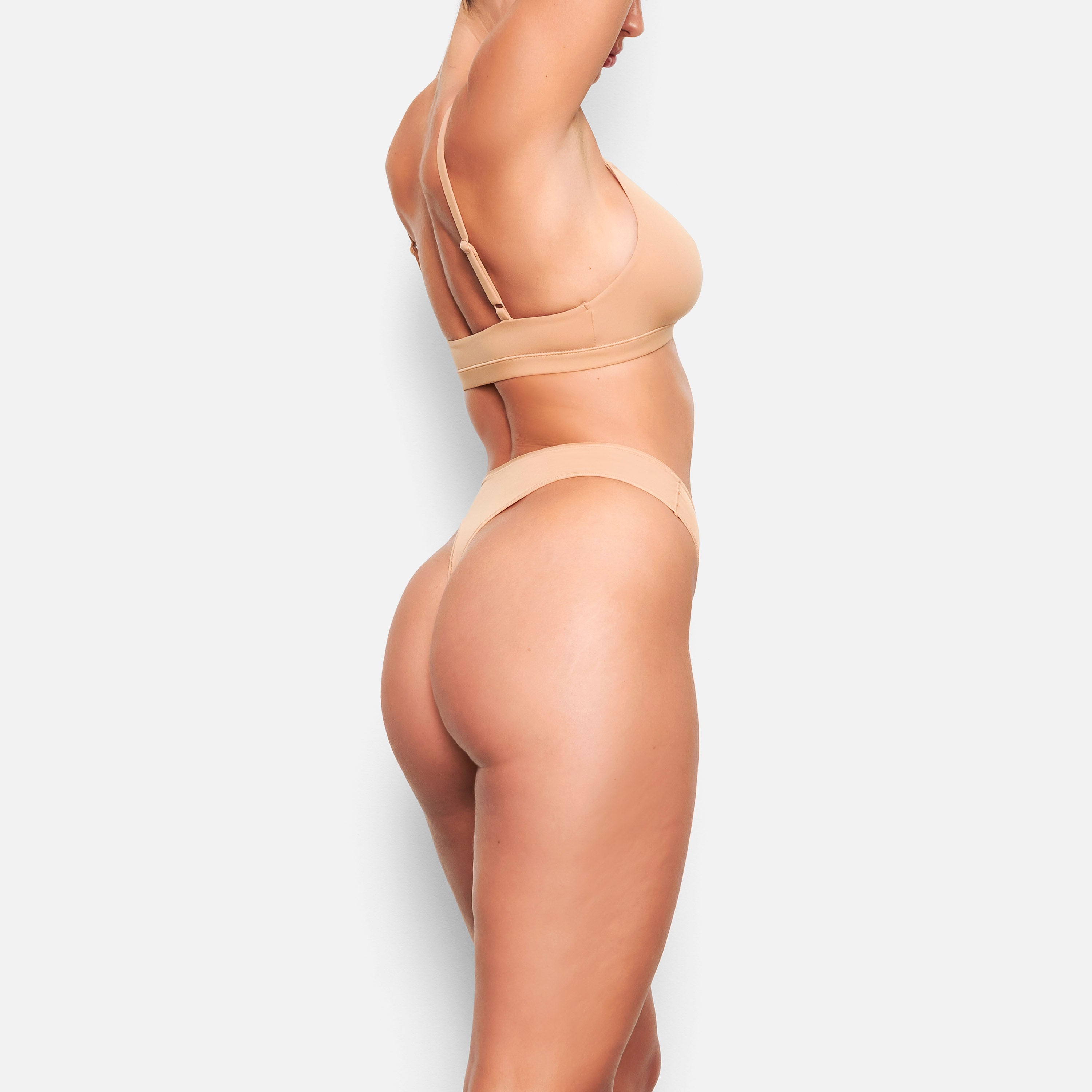 FITS EVERYBODY DIPPED FRONT THONG | OCHRE thumbnail 3