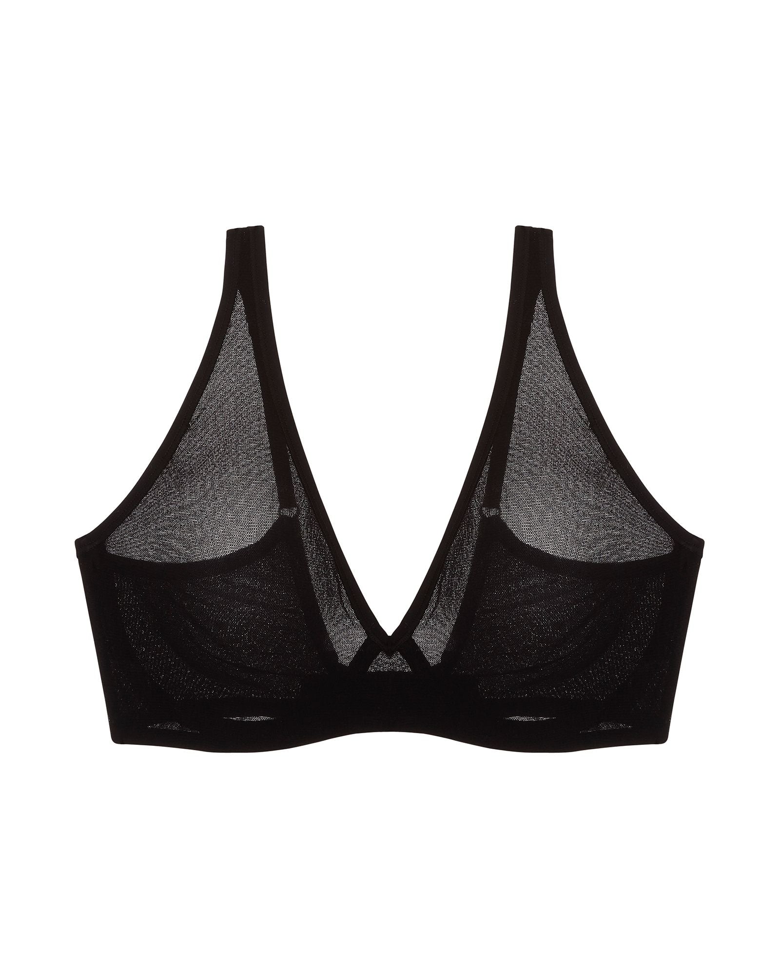 Mesh Unlined Underwire Bra