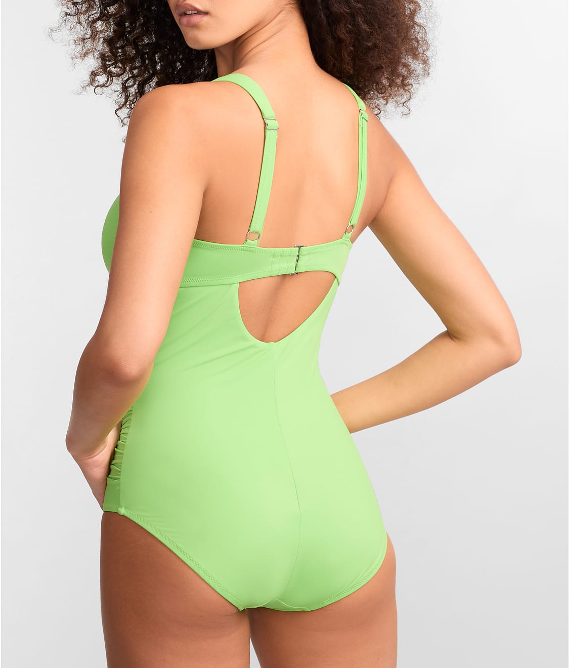 The Slimming Keyhole Plunge One-Piece thumbnail 2