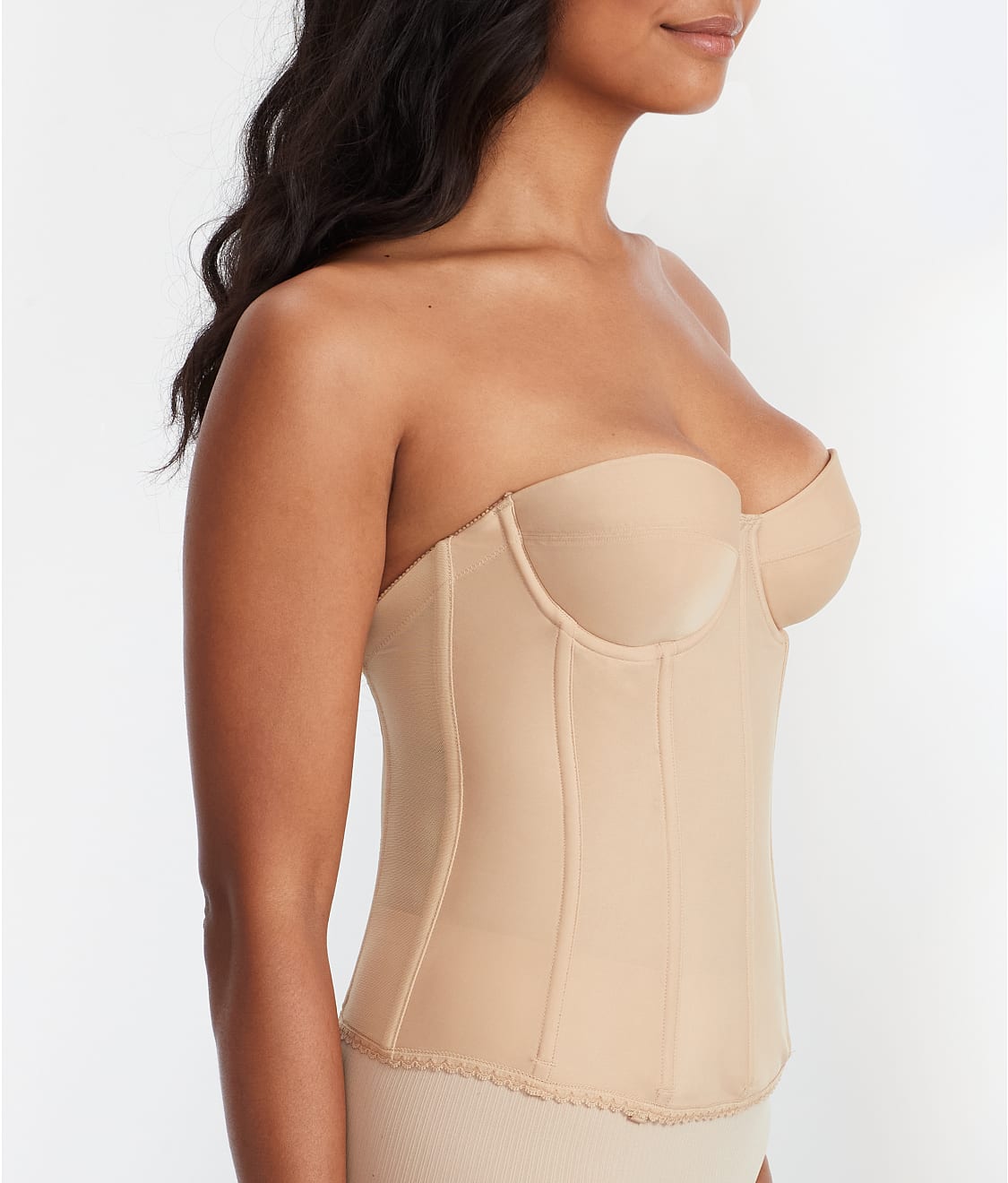 Brianna Strapless Low Back Corset thumbnail 3