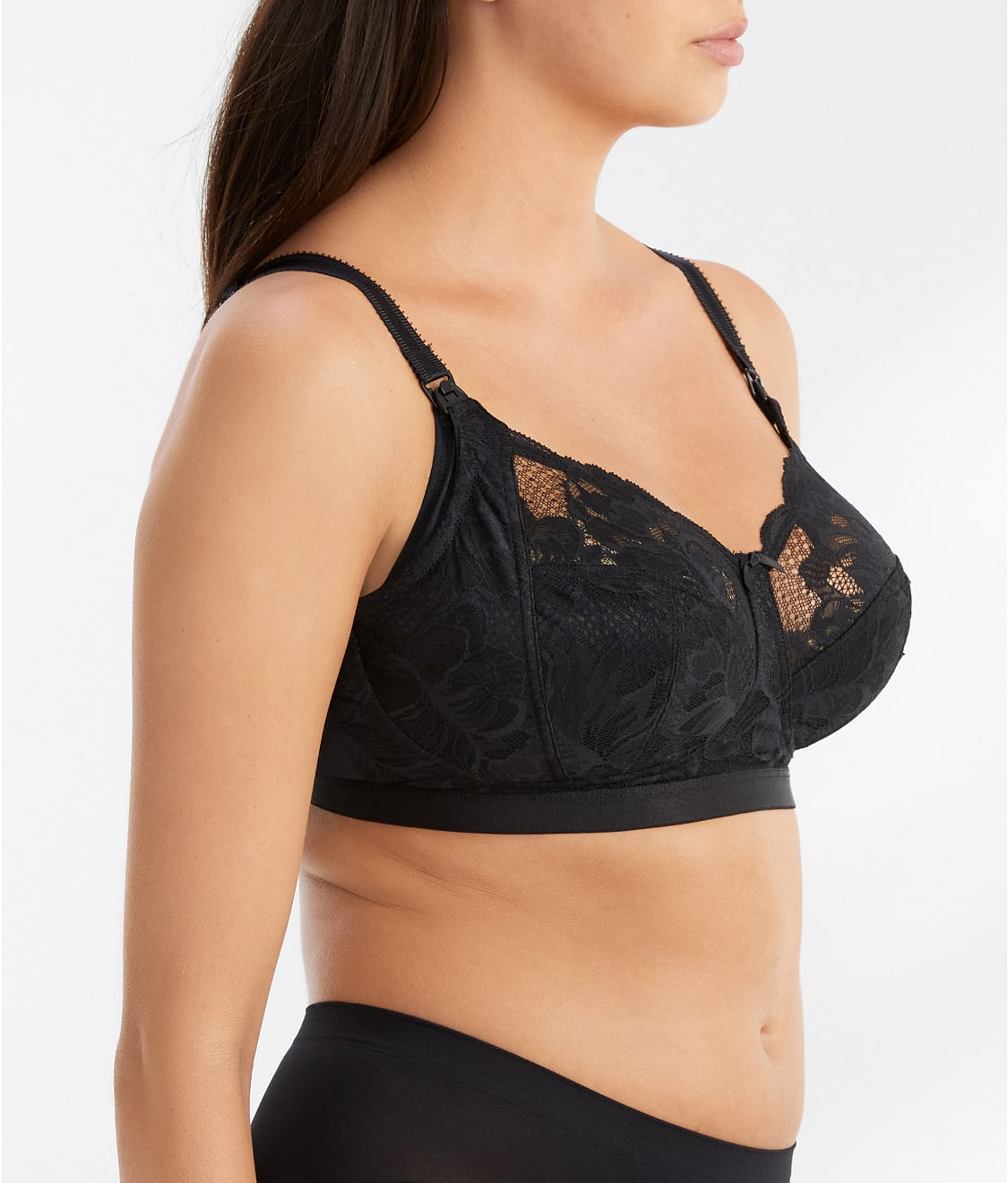 Naomi Stretch Lace Wireless Nursing Bra thumbnail 3