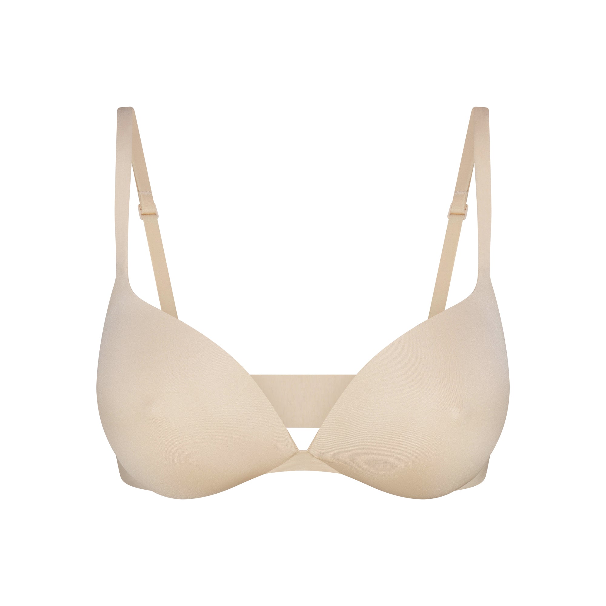 SKIMS ULTIMATE NIPPLE WIRELESS PUSH-UP BRA | SAND