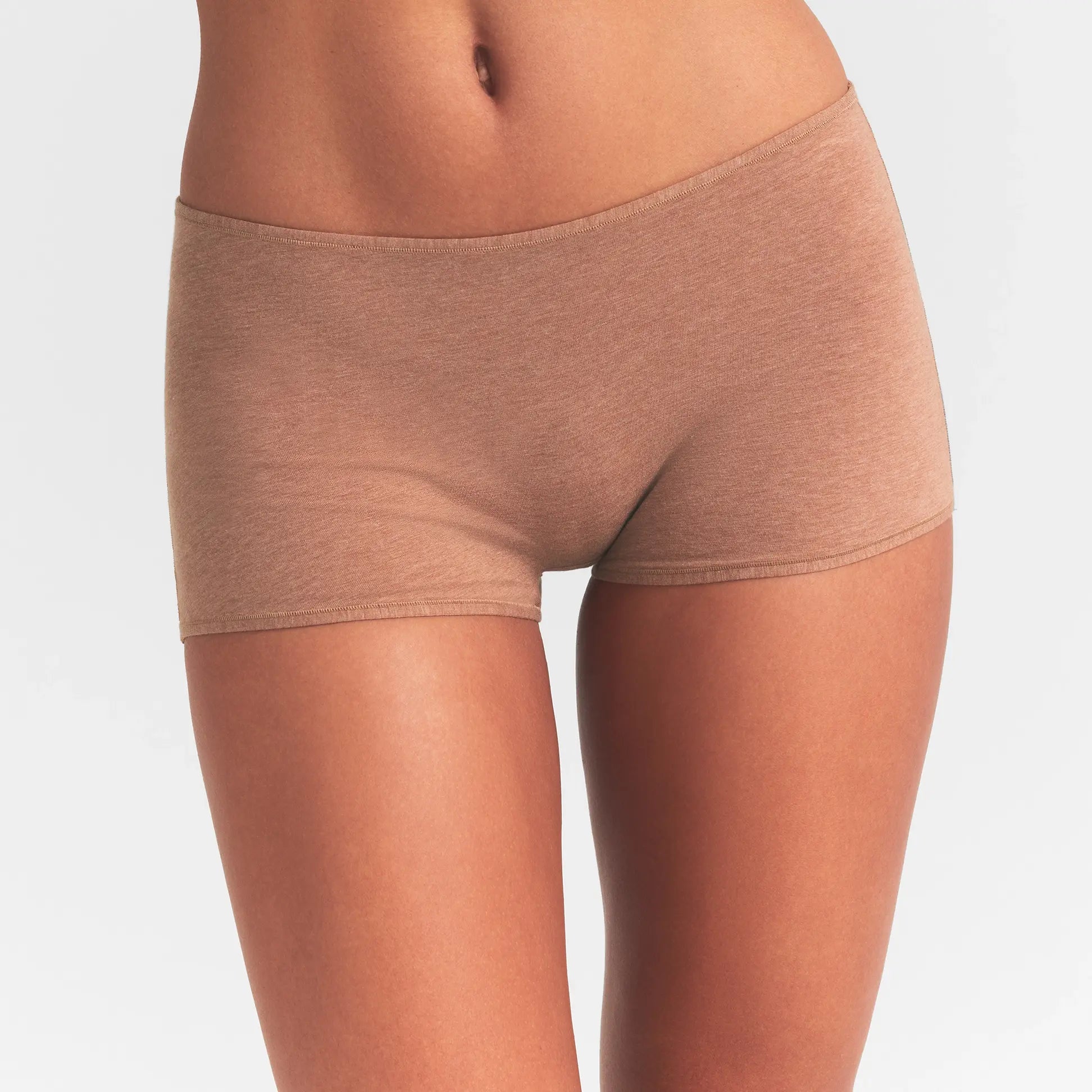 EVERYDAY COTTON BOY SHORT | SIENNA HEATHER thumbnail 3