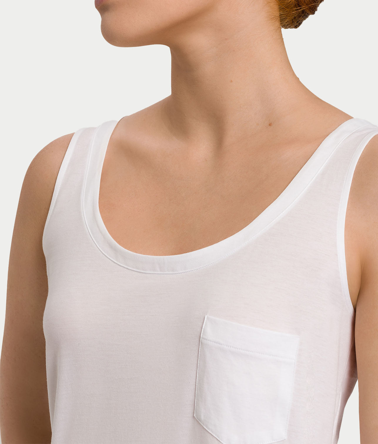 Cotton Deluxe Cotton Tank Nightgown thumbnail 3