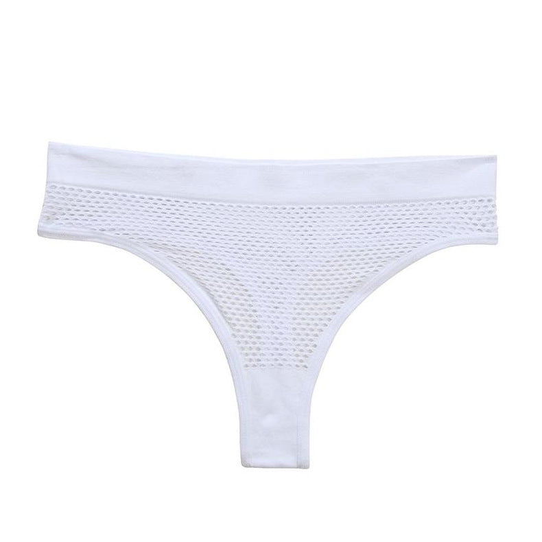 Mesh Seamless Transparent Ultra thin women's thong  Panties thumbnail 3