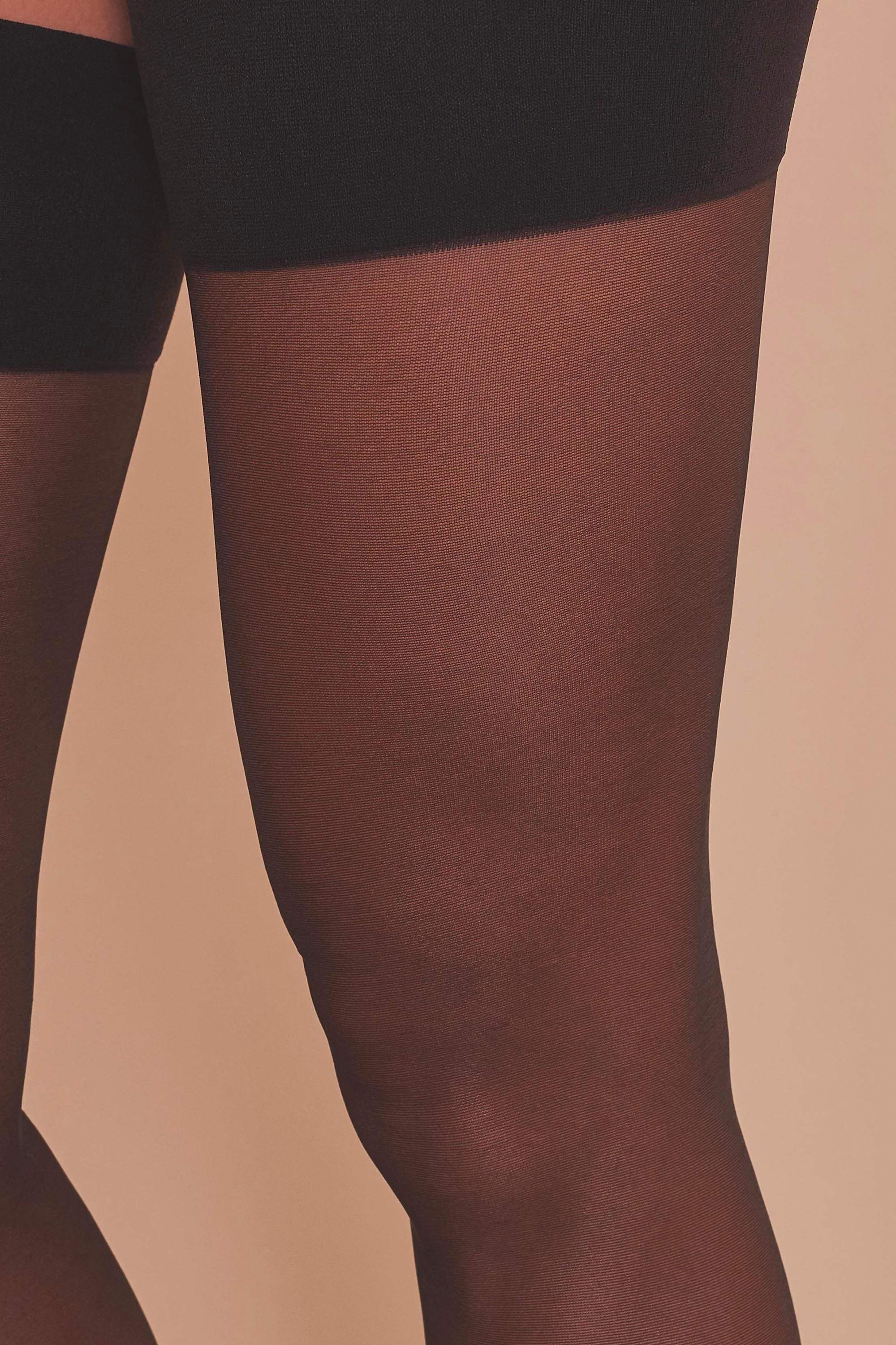 Black Seamed Stockings thumbnail 3