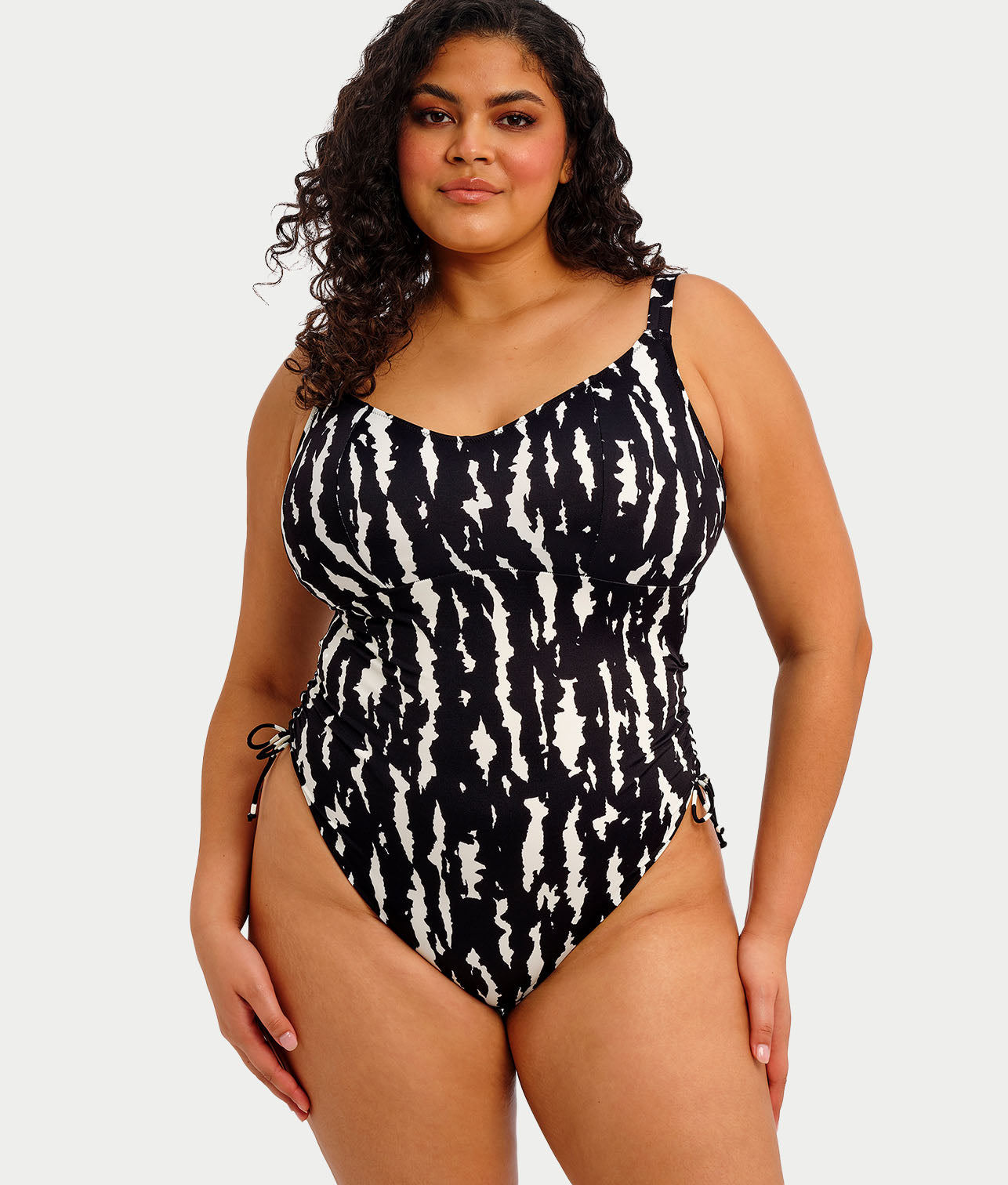 Plus Size Echo Shell Wire-Free One-Piece