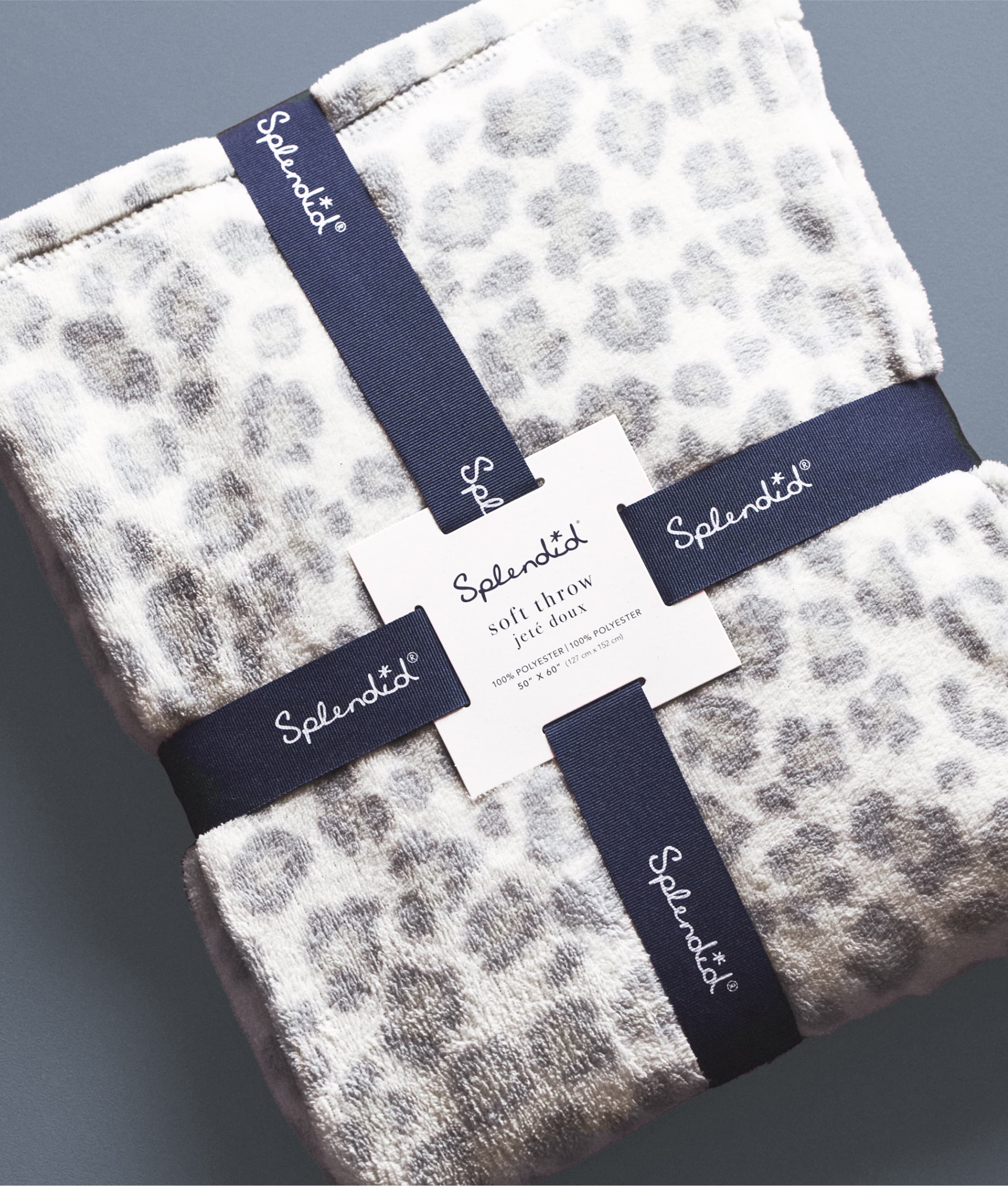 Leopard Plush Throw