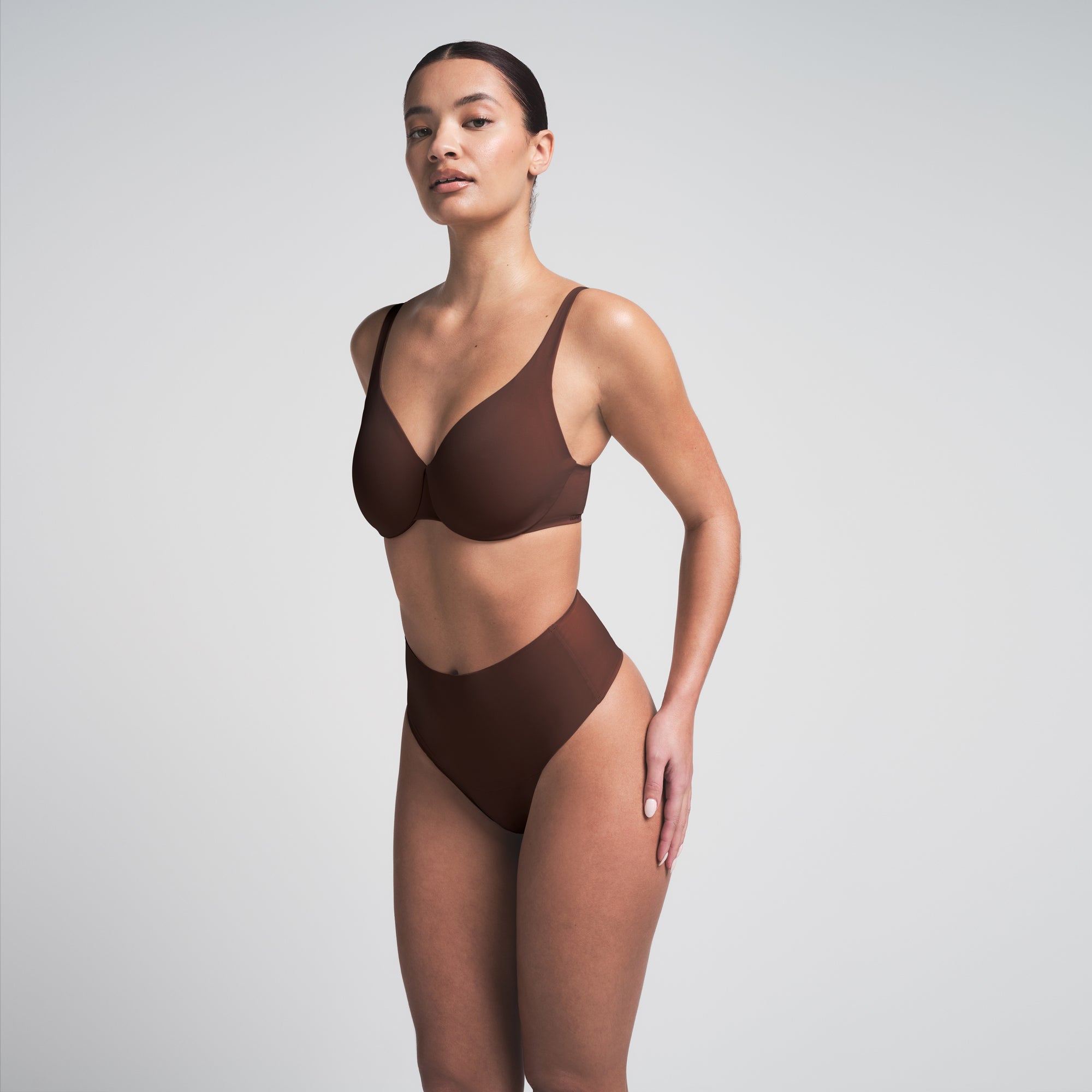 SMOOTHING INTIMATES UNLINED MINIMIZER BRA | COCOA thumbnail 3