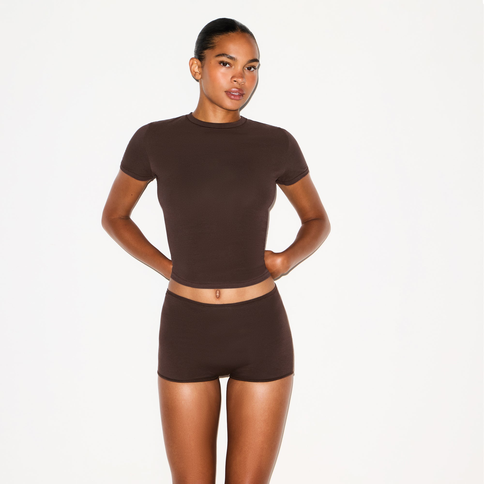 PERIOD PANTIES BOY SHORT | ESPRESSO thumbnail 2