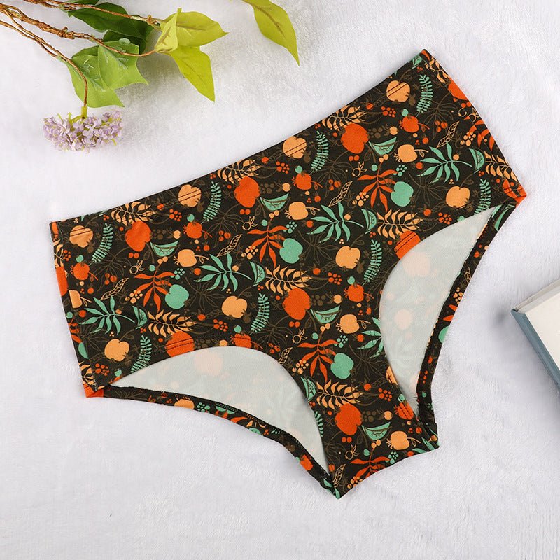 High-quality Women's Cotton Knitting, High-waist, Hip-Lifting Breathable Boxer Panties thumbnail 3