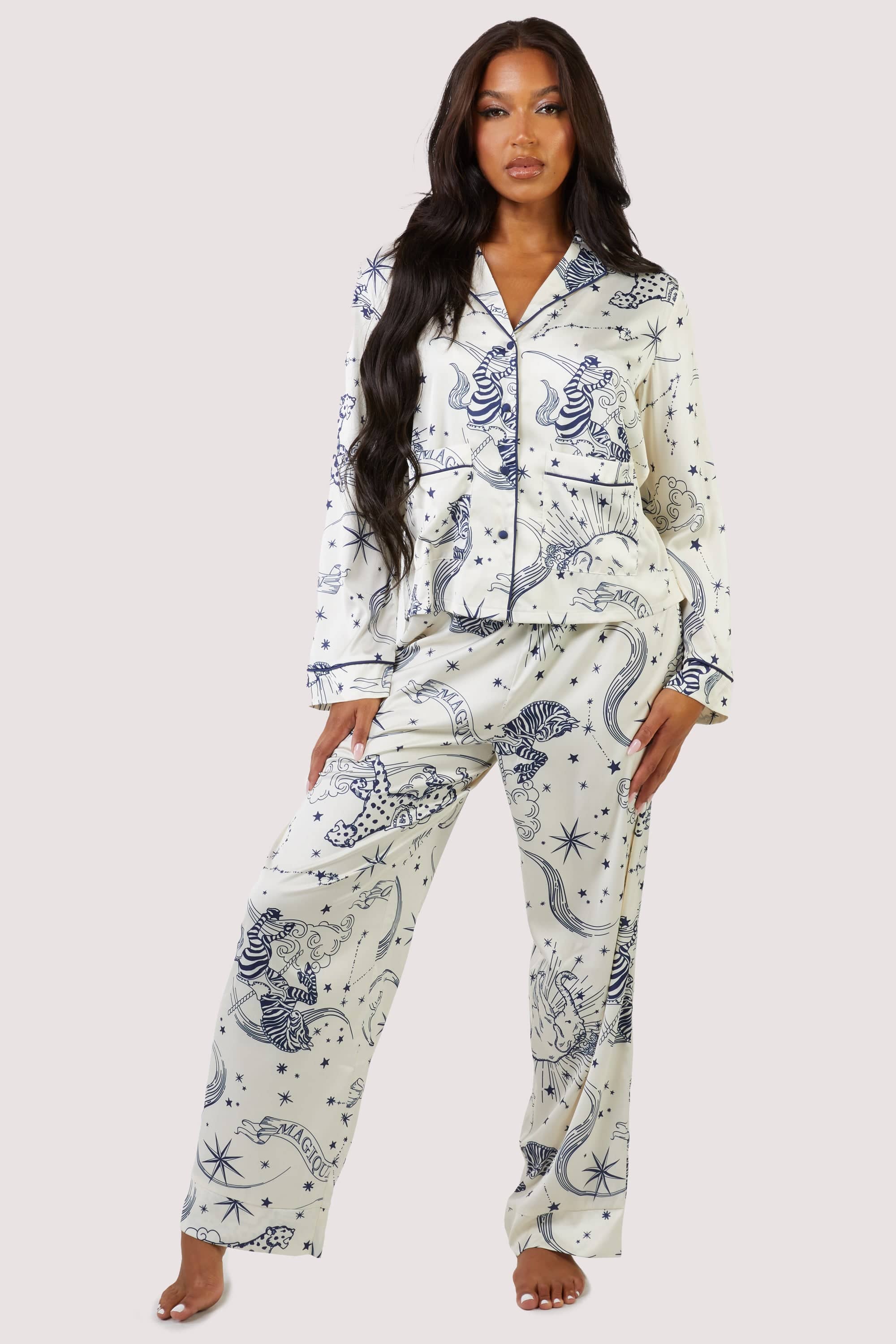 Celestial Long Sleeved Pyjama Set thumbnail 3