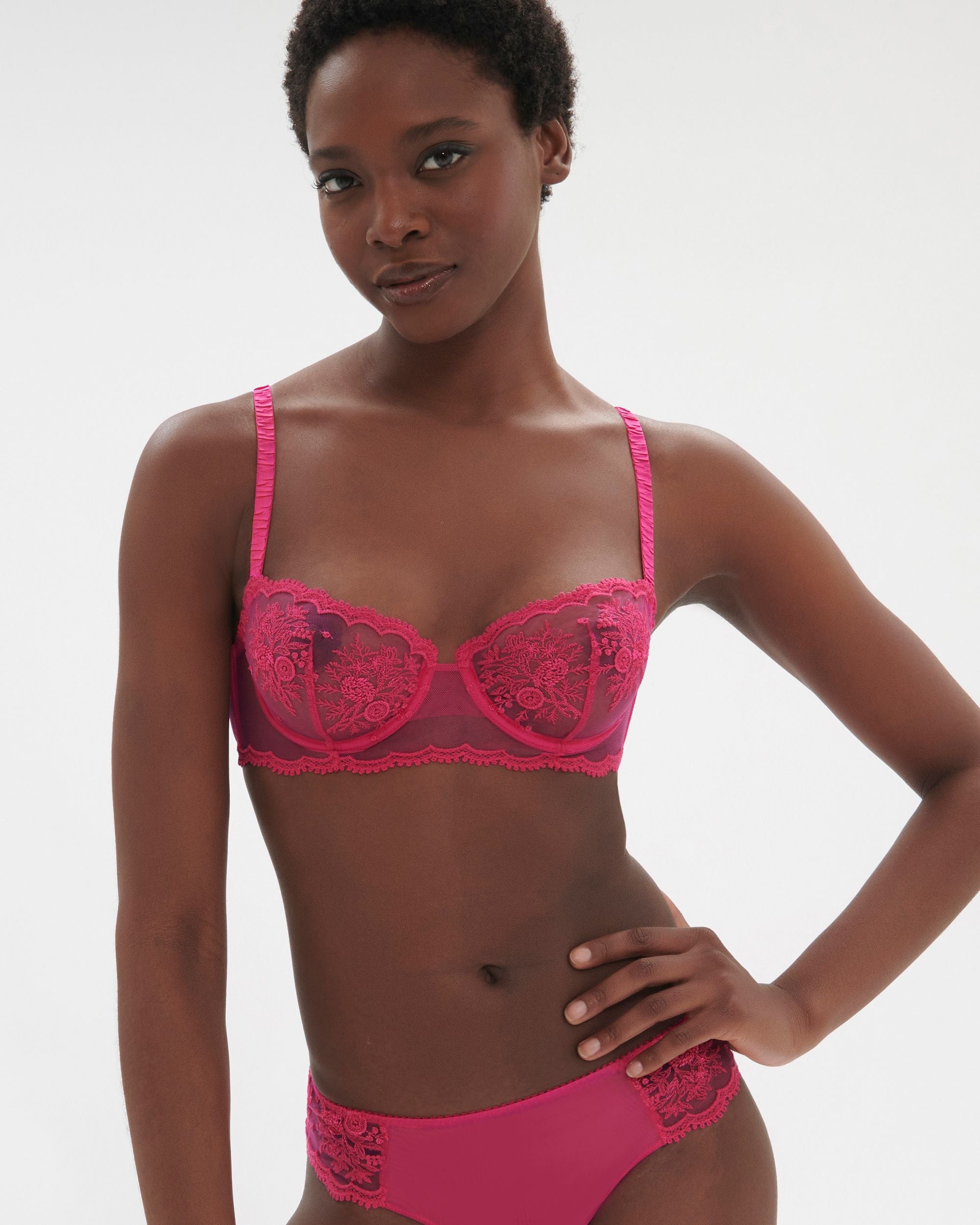 Intrigue Half Cup Bra thumbnail 2