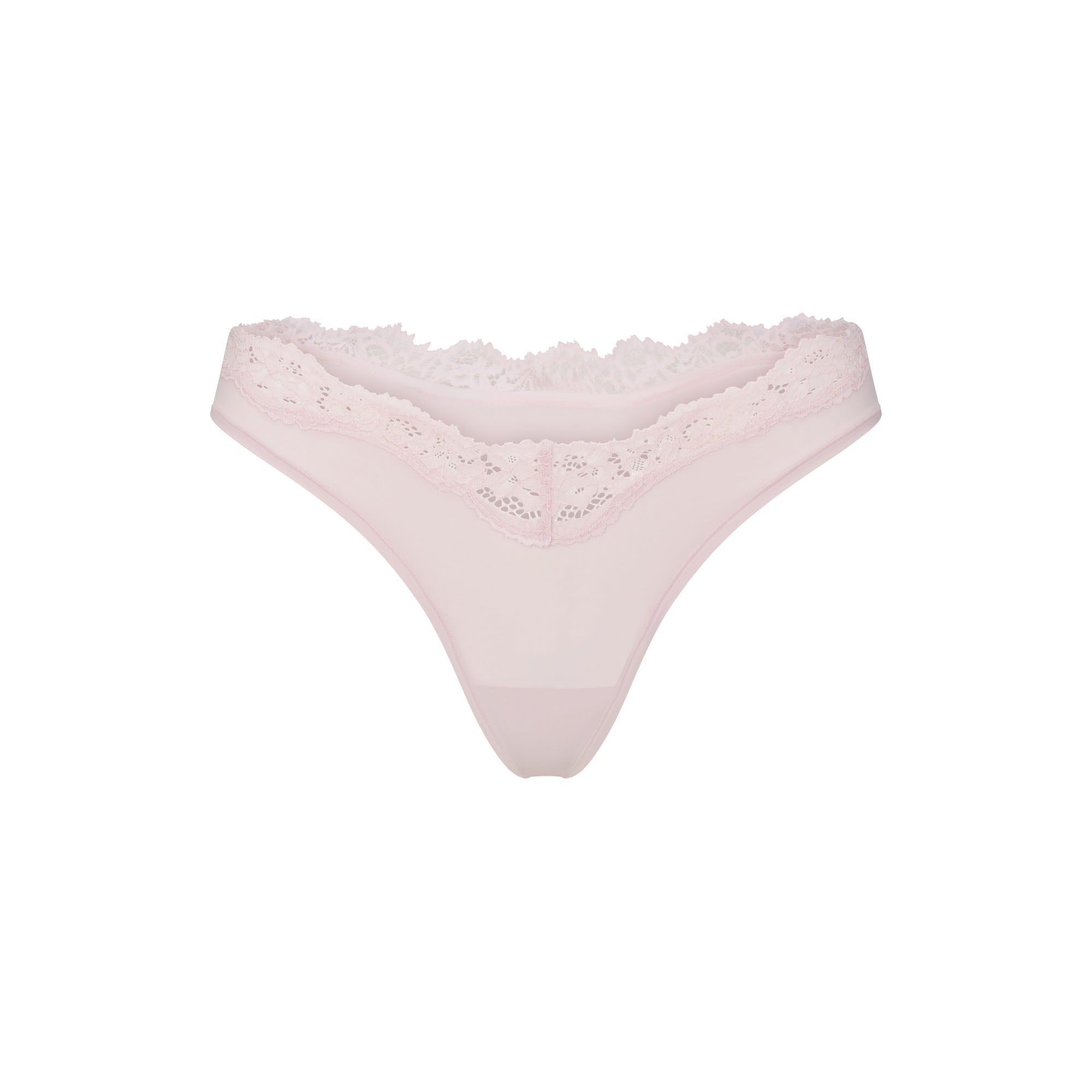 FITS EVERYBODY LACE DIPPED THONG 5-PACK | IVORY PEARL BOW MULTI thumbnail 2