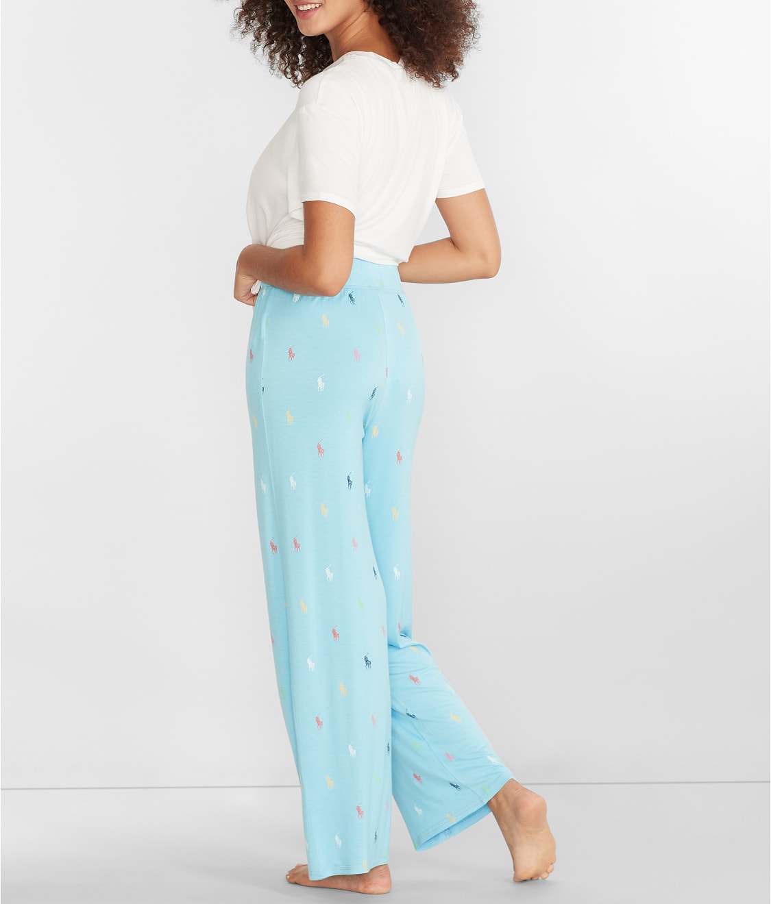 Wide Leg Knit Pajama Pants thumbnail 2