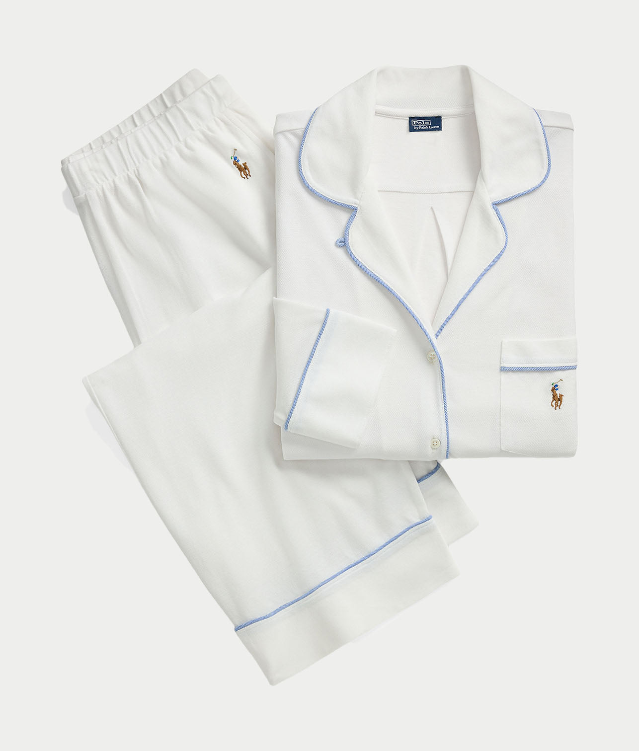 Oxford Knit Madison Pajama Set thumbnail 2