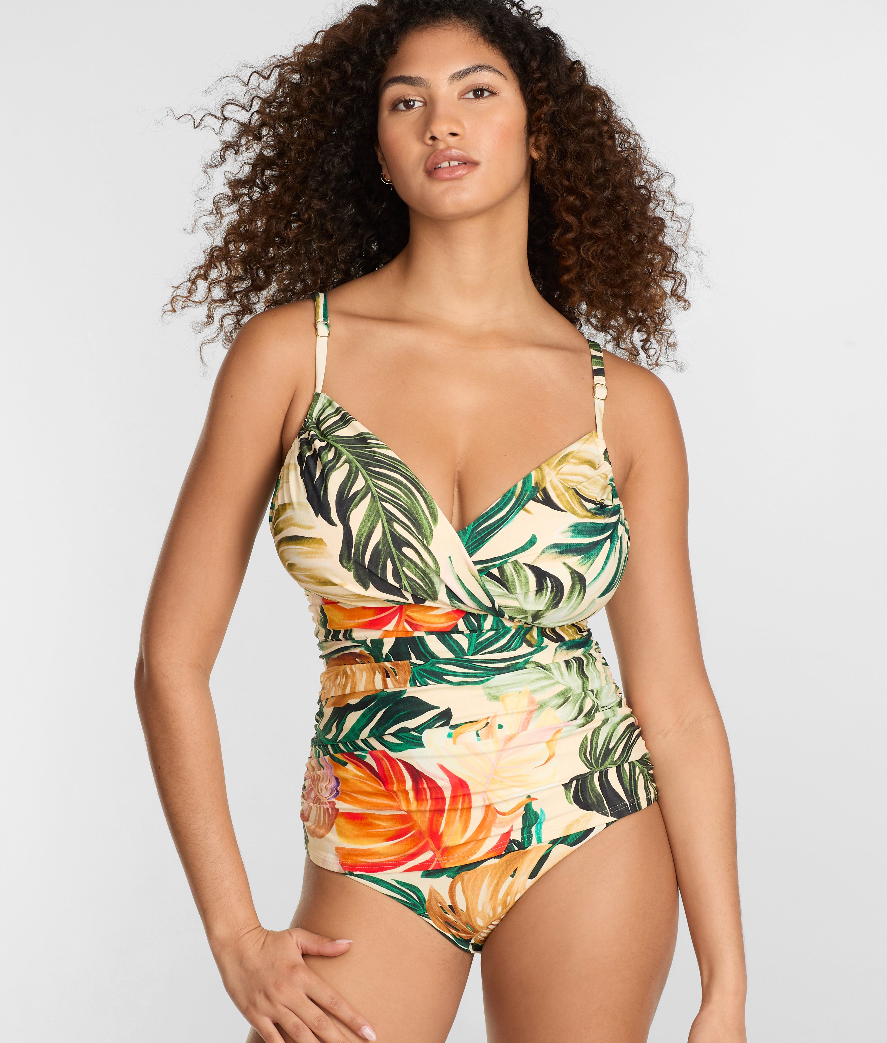 Printed Simone Tankini Top
