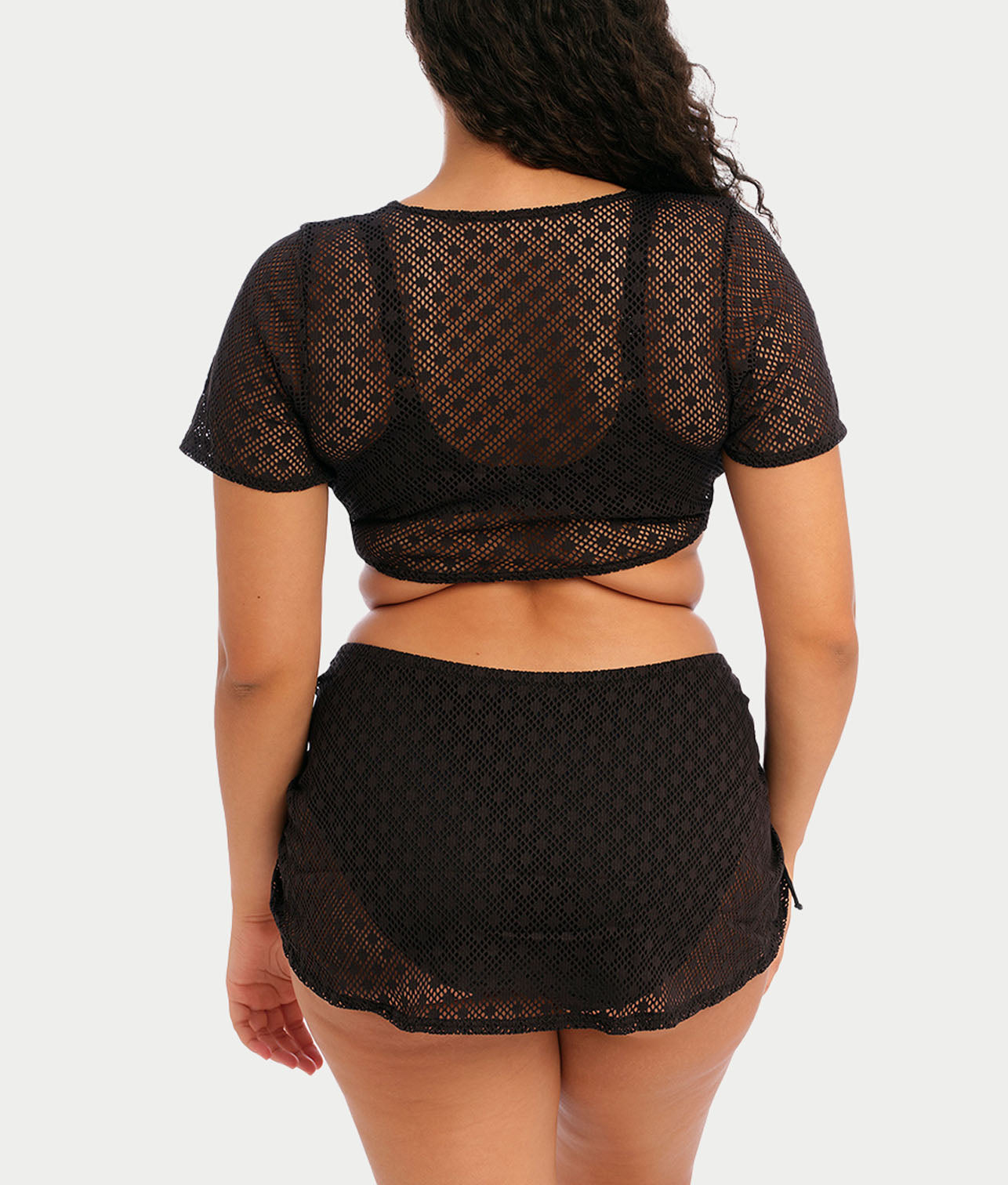 Plus Size Bazaruto Skirted Bikini Bottom thumbnail 2
