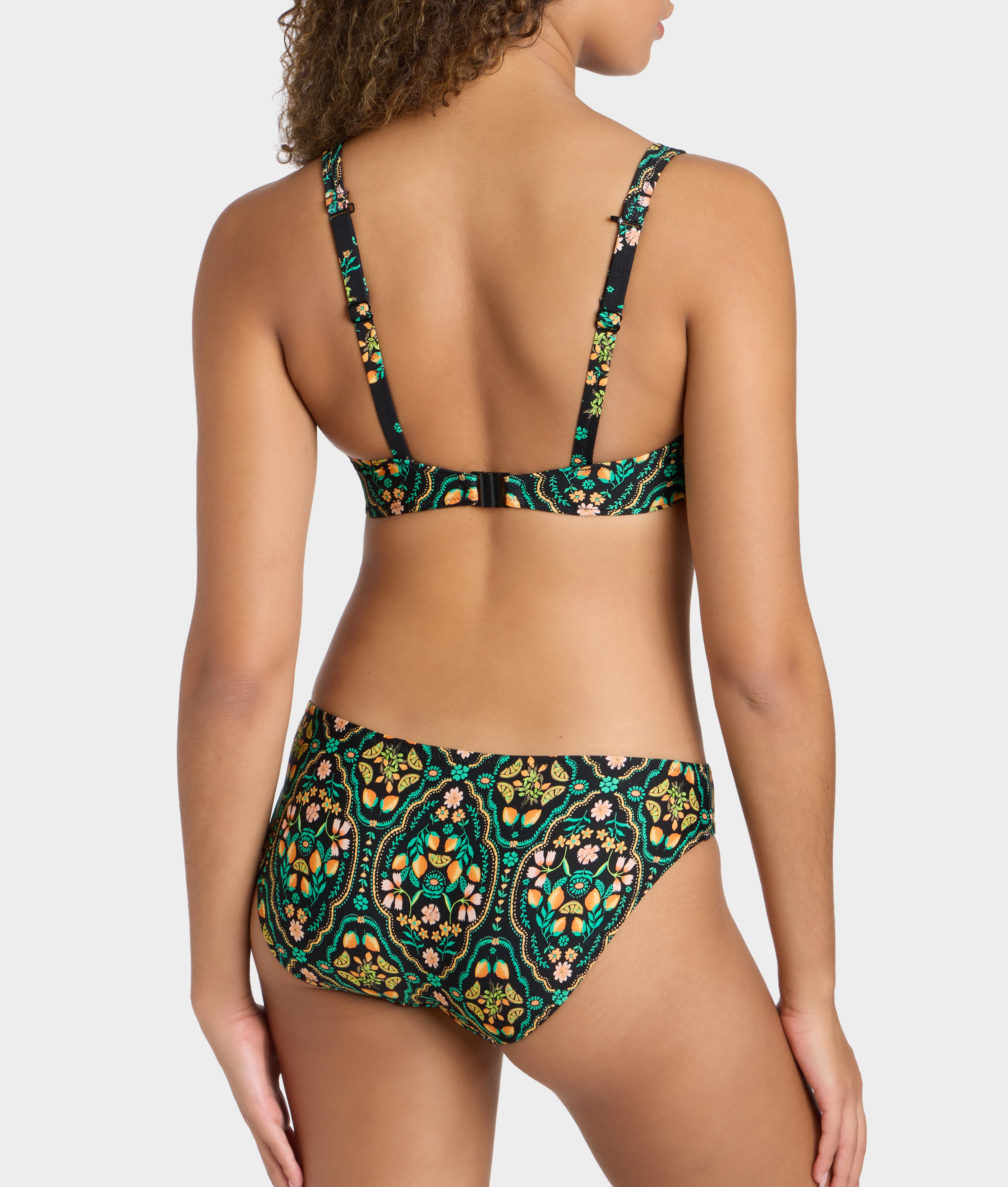 Sunset In Seville High Apex Bikini Top thumbnail 3