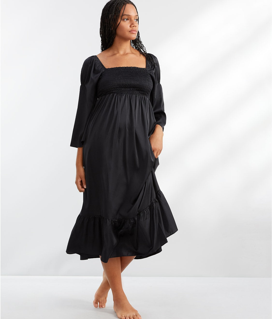 The Elegant Satin Nightgown thumbnail 2