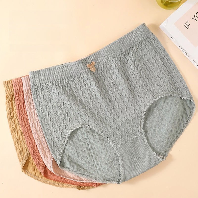 High waisted Cotton Comfortable and Breathable Panties thumbnail 3