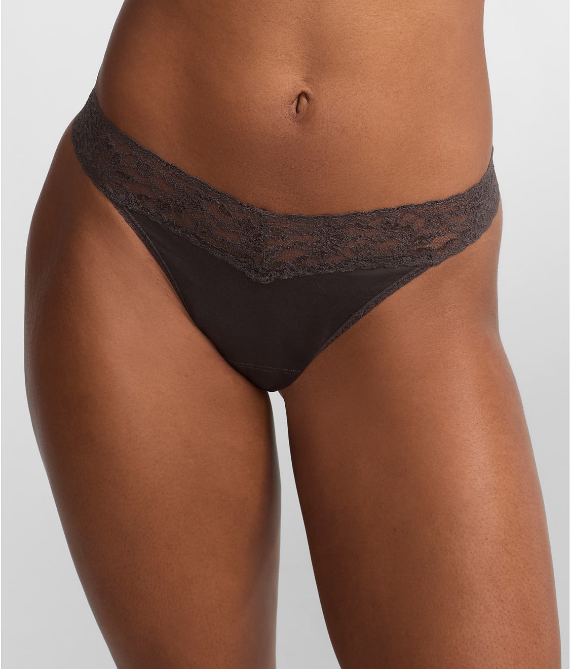 Supima Cotton Low Rise Thong thumbnail 3