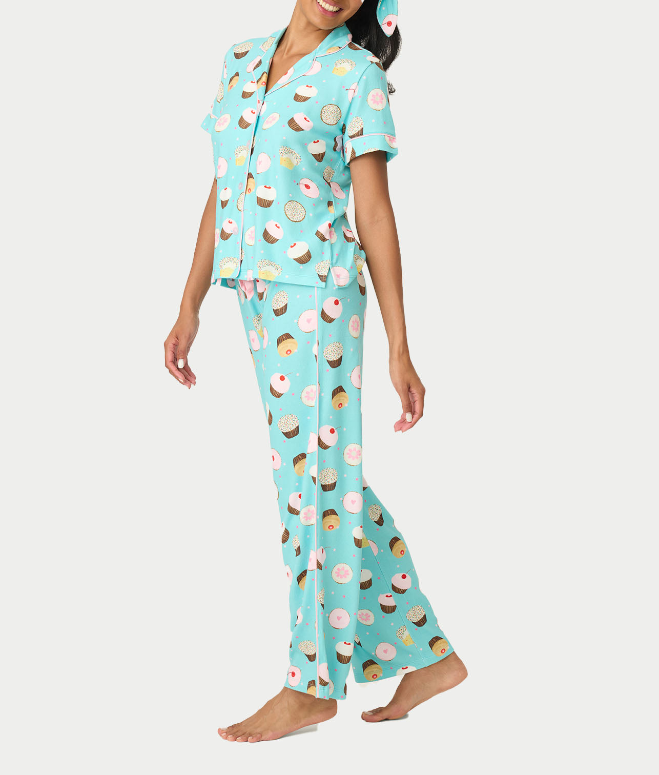 Sweet Life 3-Piece Knit Pajama Set thumbnail 3