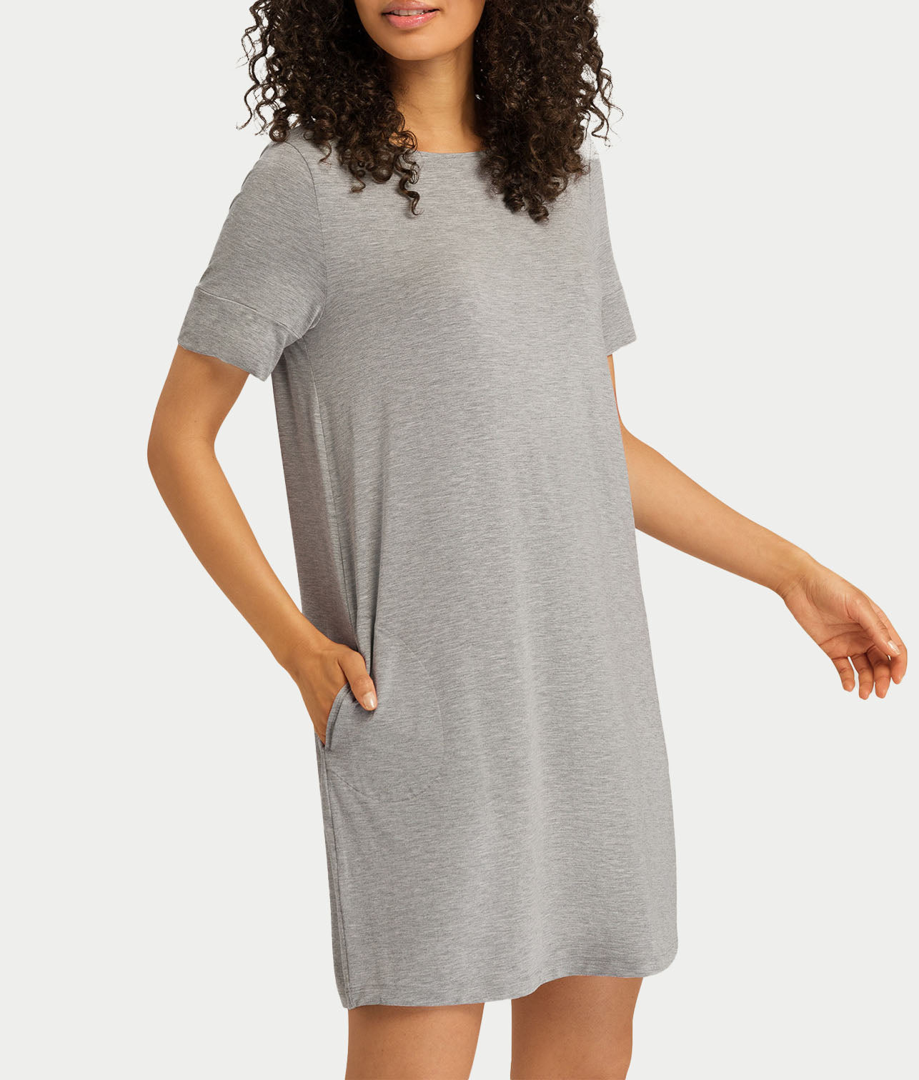 Natural Elegance Round Neck Nightgown thumbnail 3