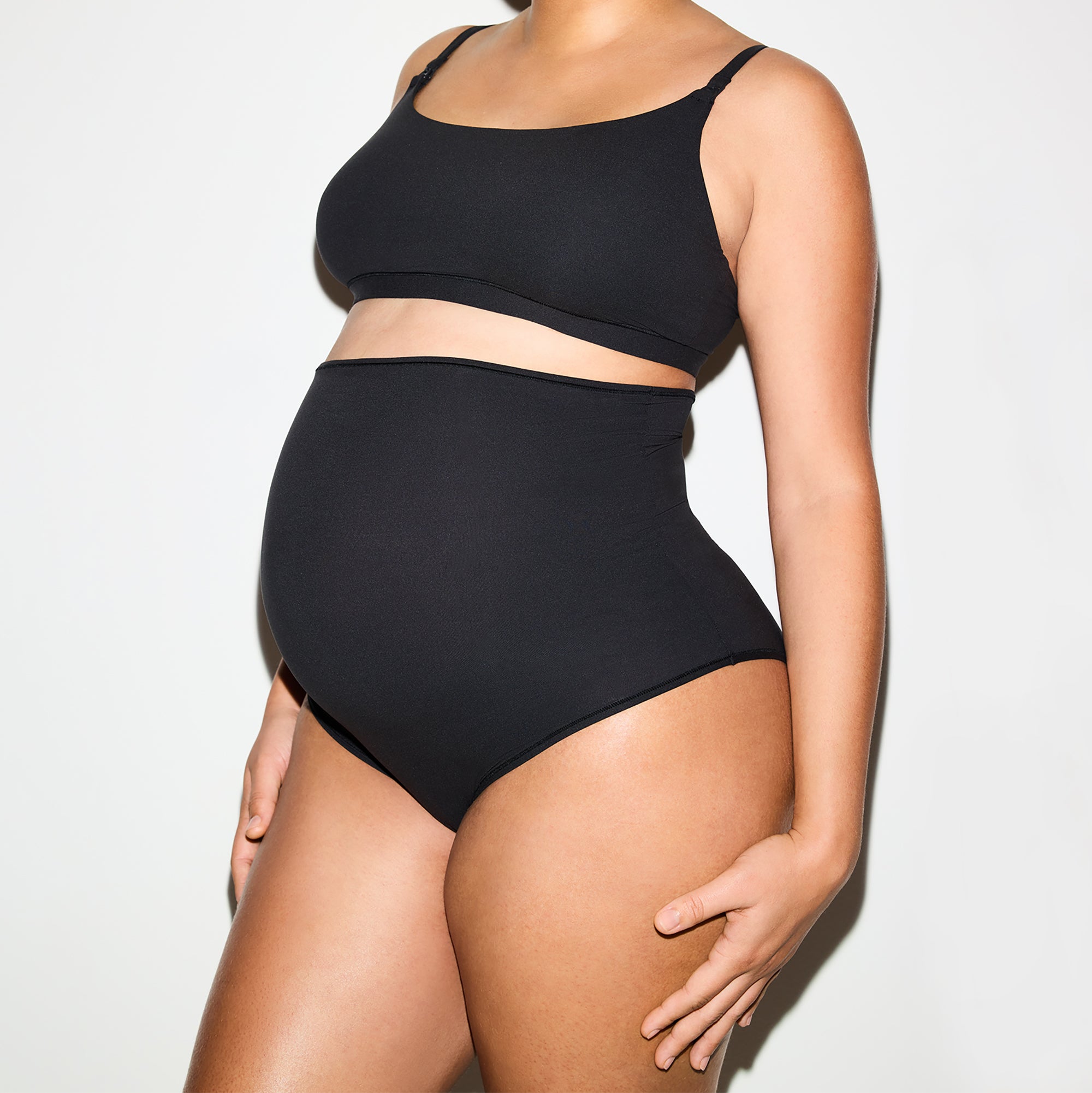 FITS EVERYBODY MATERNITY HIGH-WAISTED BRIEF 5-PACK | ONYX thumbnail 3