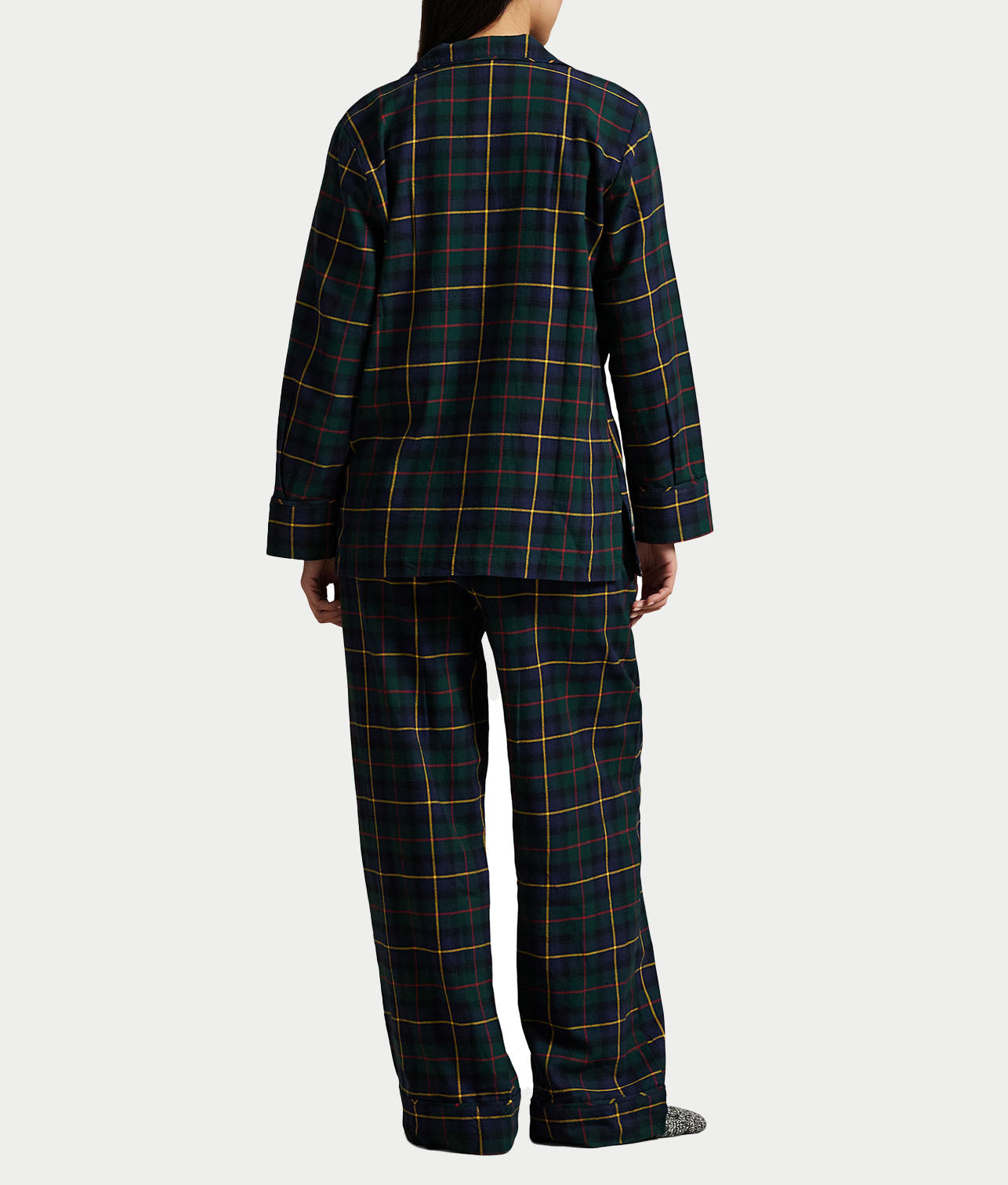 Madison Plaid Flannel Pajama Set thumbnail 2
