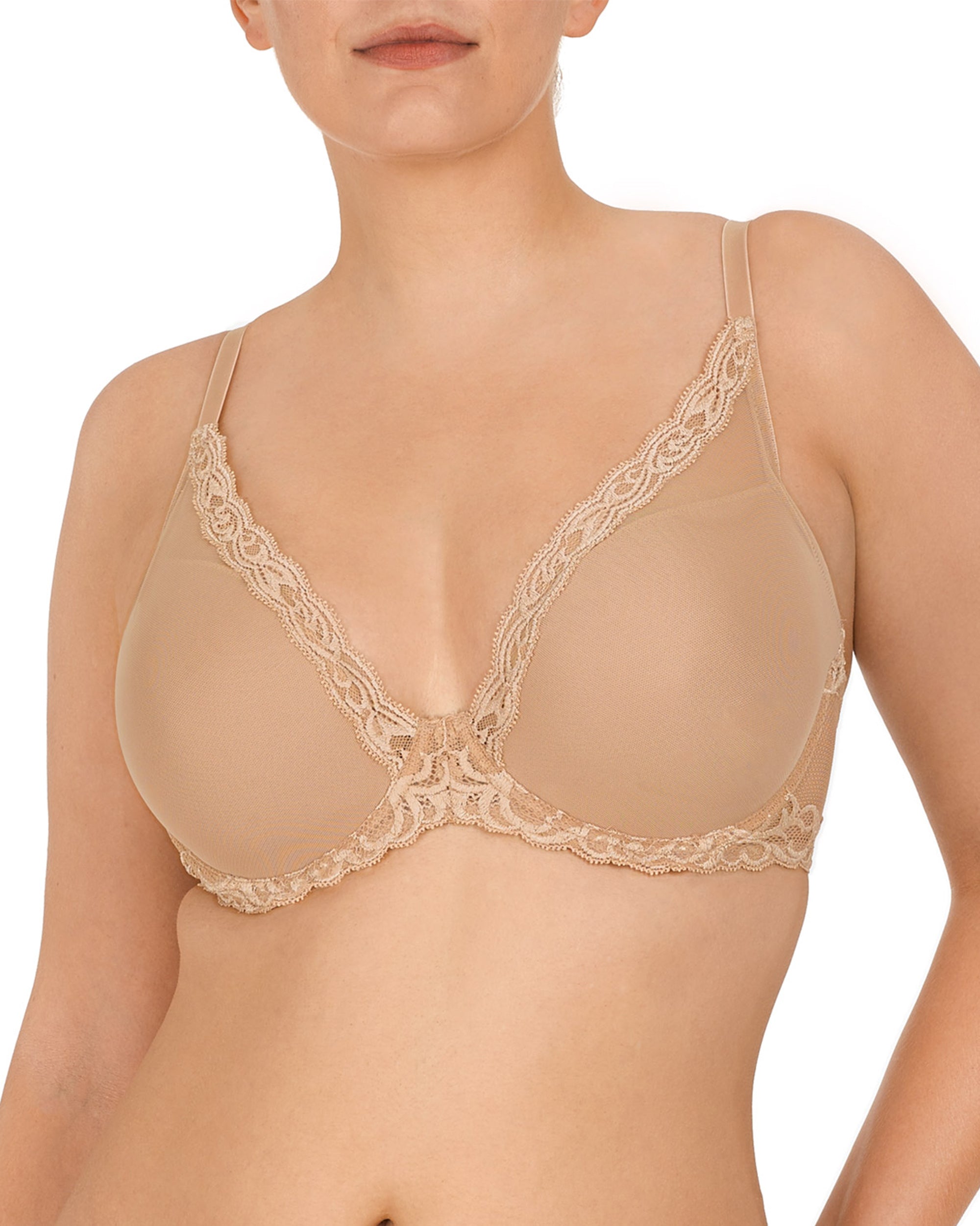 Feathers Contour Plunge Bra thumbnail 3