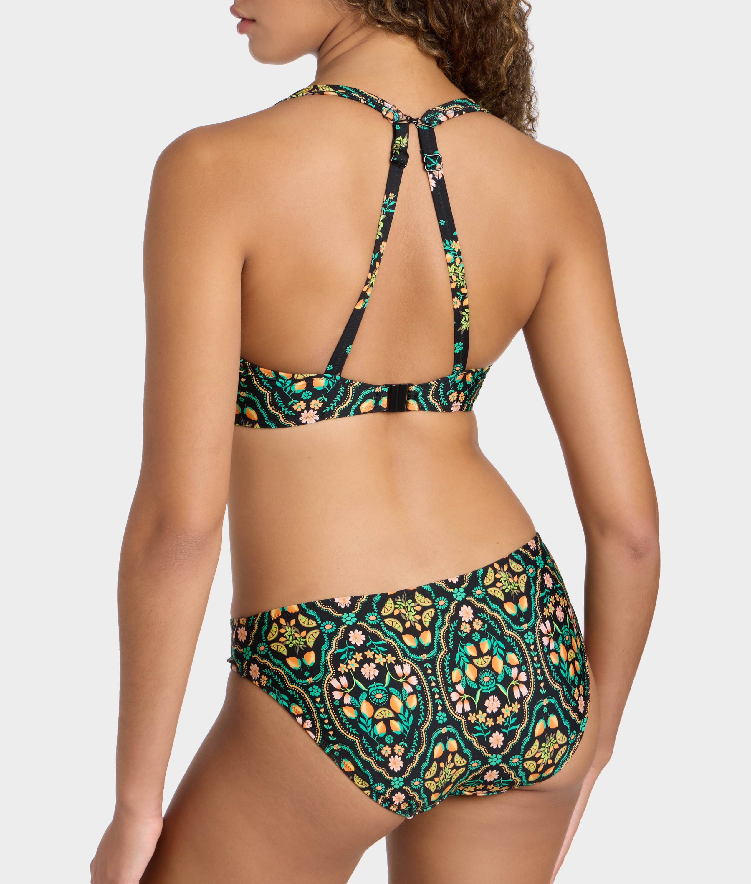 Sunset In Seville High Apex Bikini Top thumbnail 2