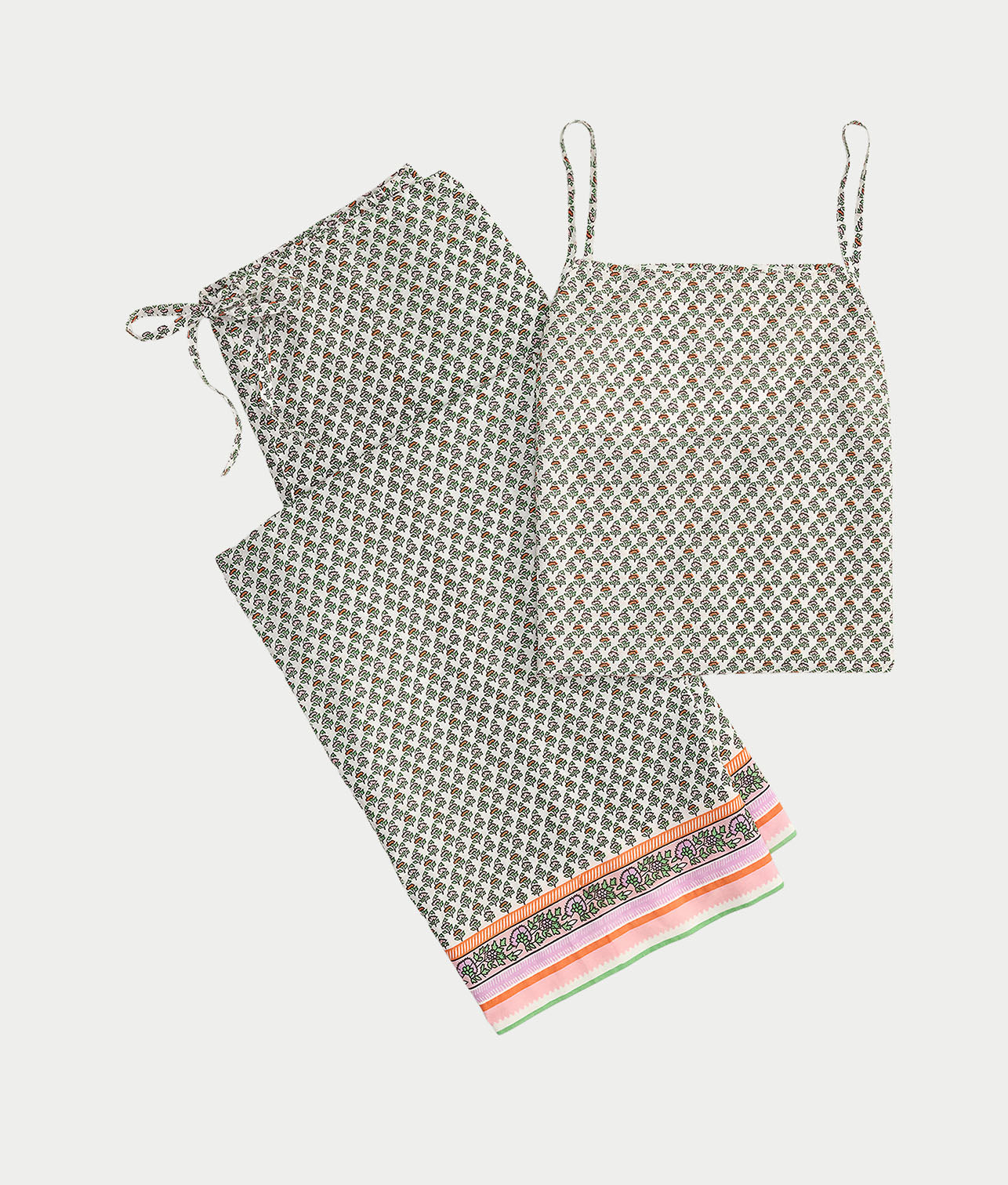 Sleep Tunic Woven Pajama Set thumbnail 2