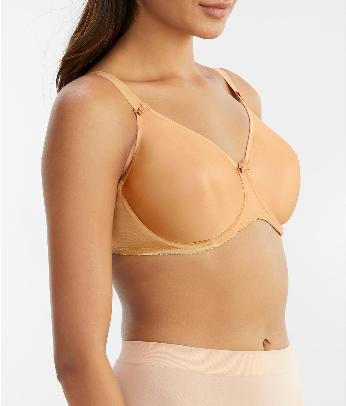 Seamless Satin Bra thumbnail 3