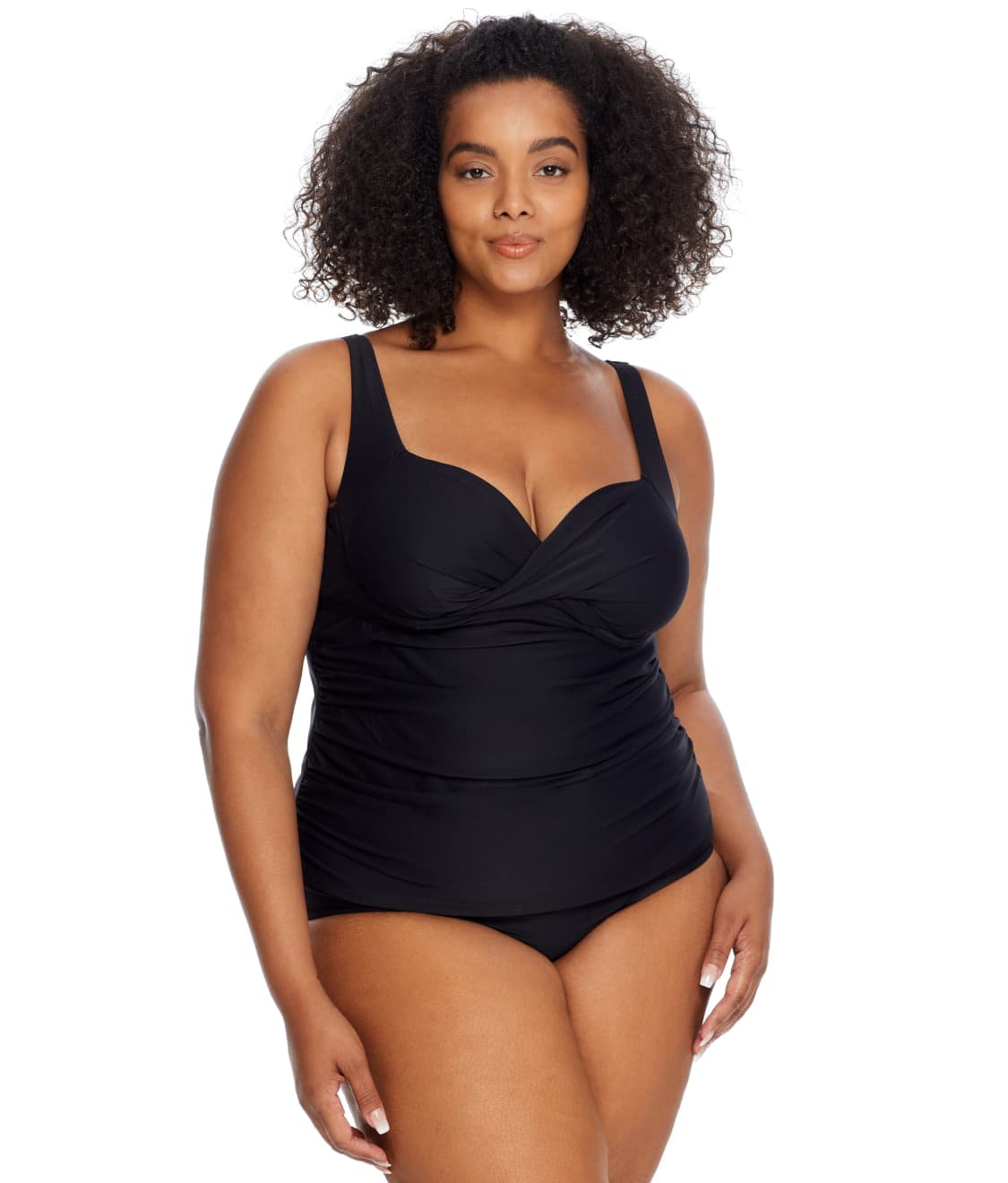 Plus Size Eco Onyx Basic Bikini Bottom thumbnail 3