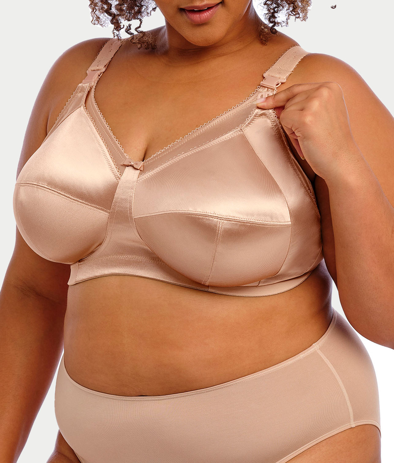 Keira Side Support Wire-Free Nursing Bra thumbnail 3