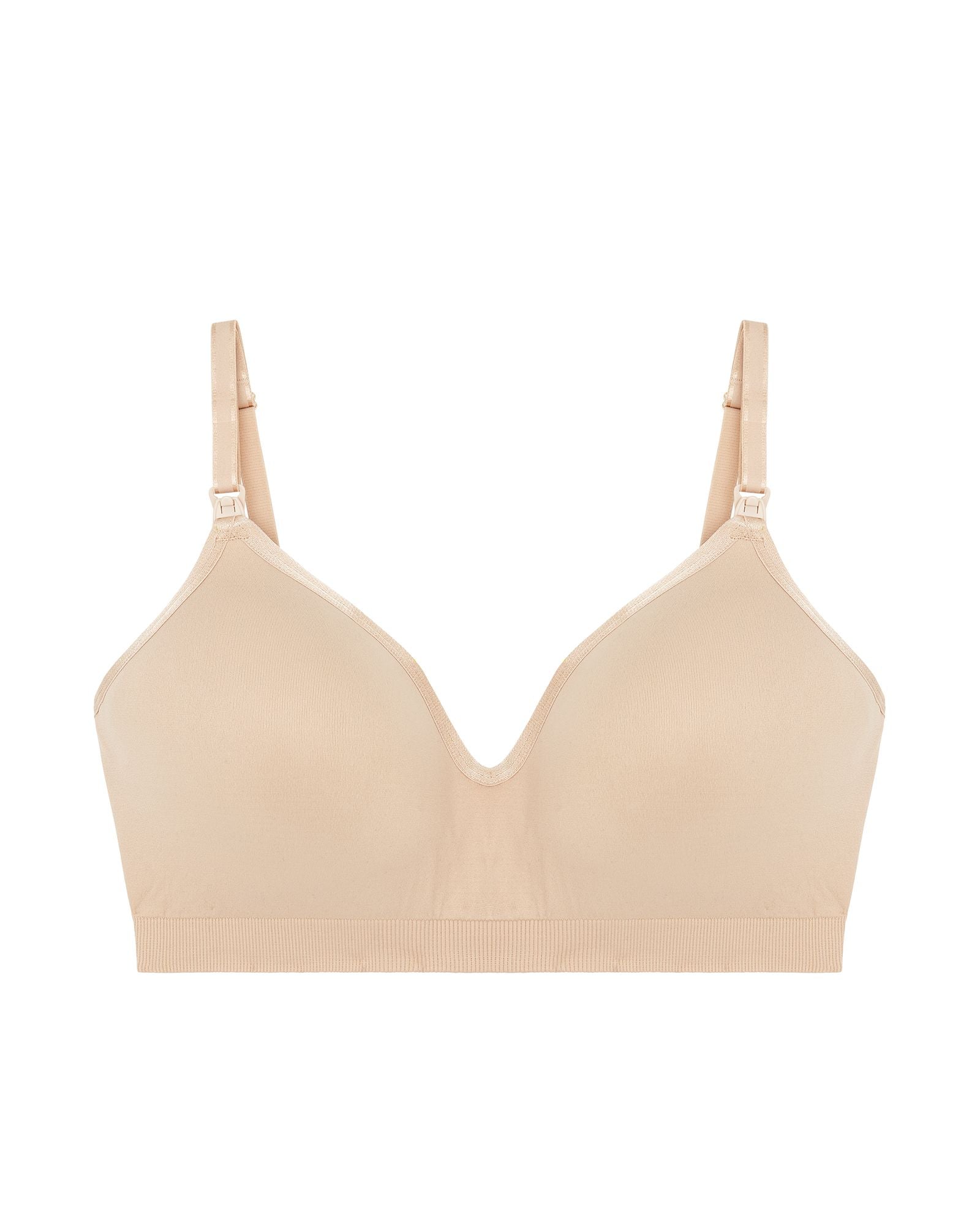 Seamless Convertible Plunge Nursing Bra