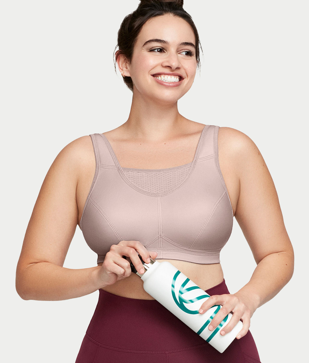 No-Bounce Cami Elite Wire-Free Sports Bra