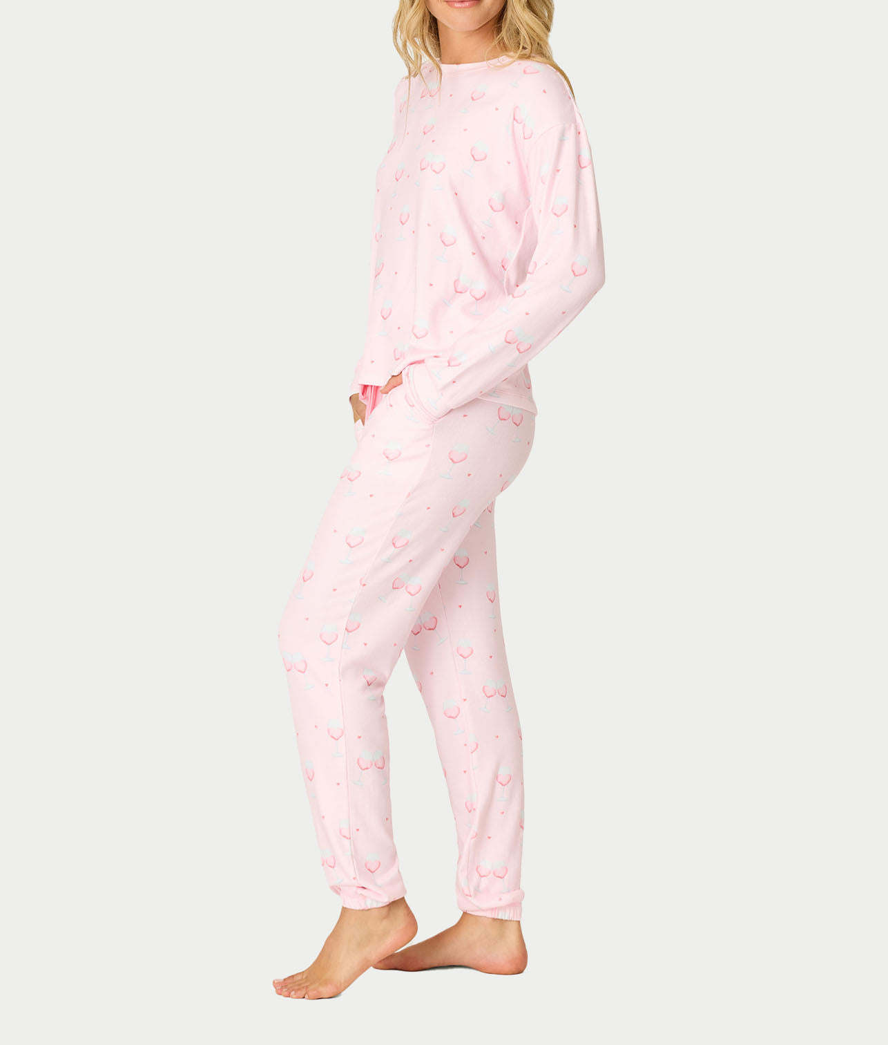 Happy Hour Knit Pajama Set thumbnail 3
