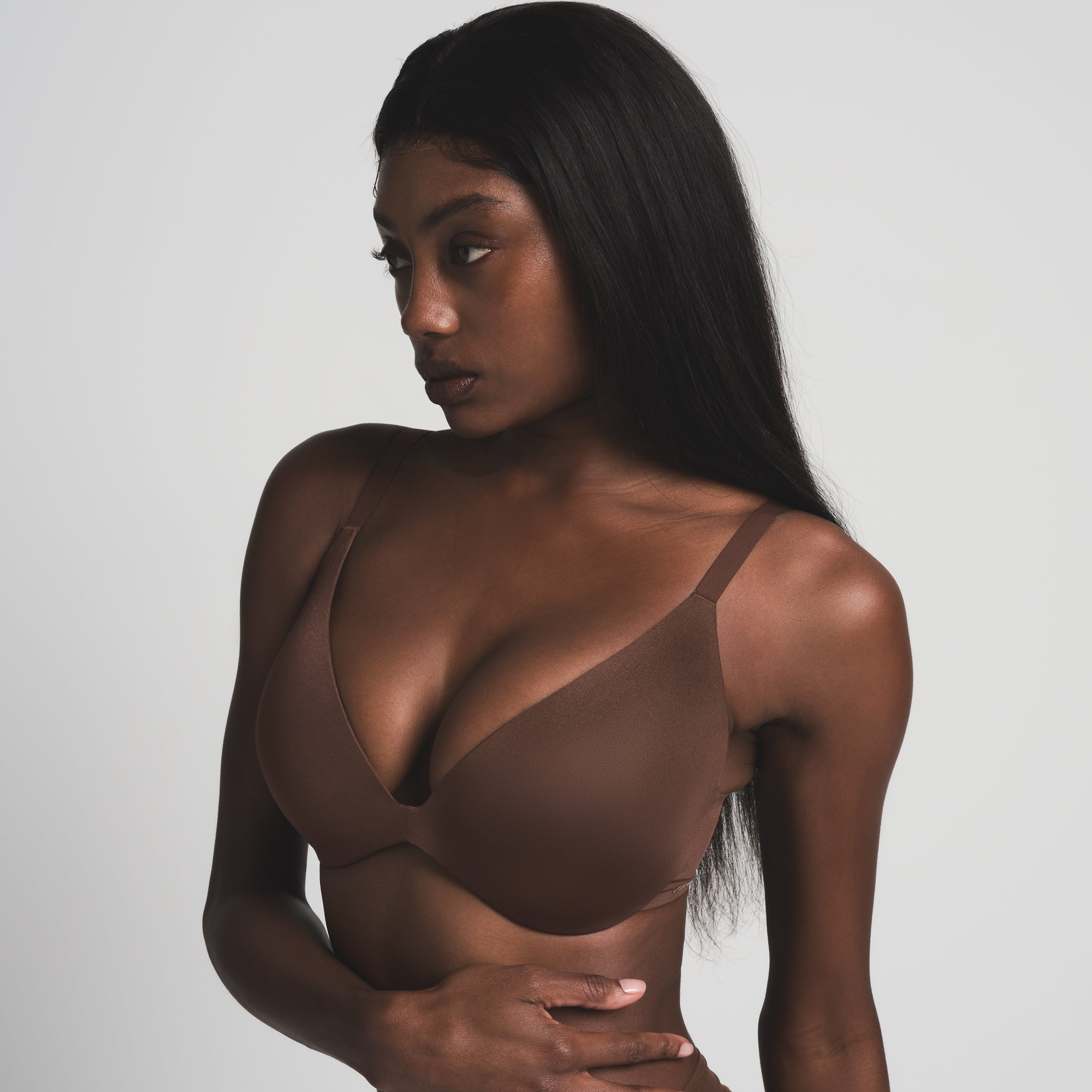 WIRELESS FORM SUPER PUSH-UP BRA | COCOA thumbnail 2