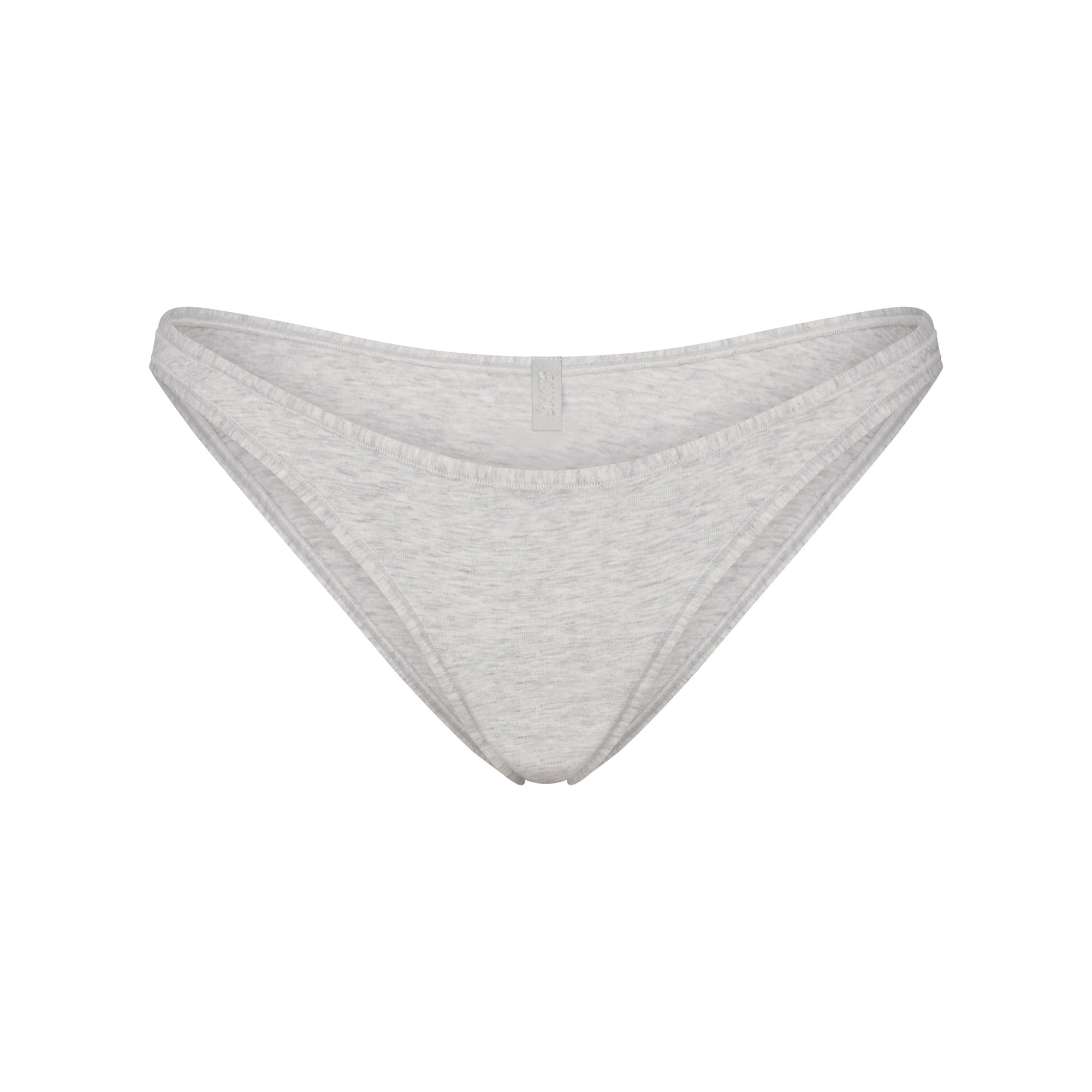 EVERYDAY COTTON BIKINI | LIGHT HEATHER GREY